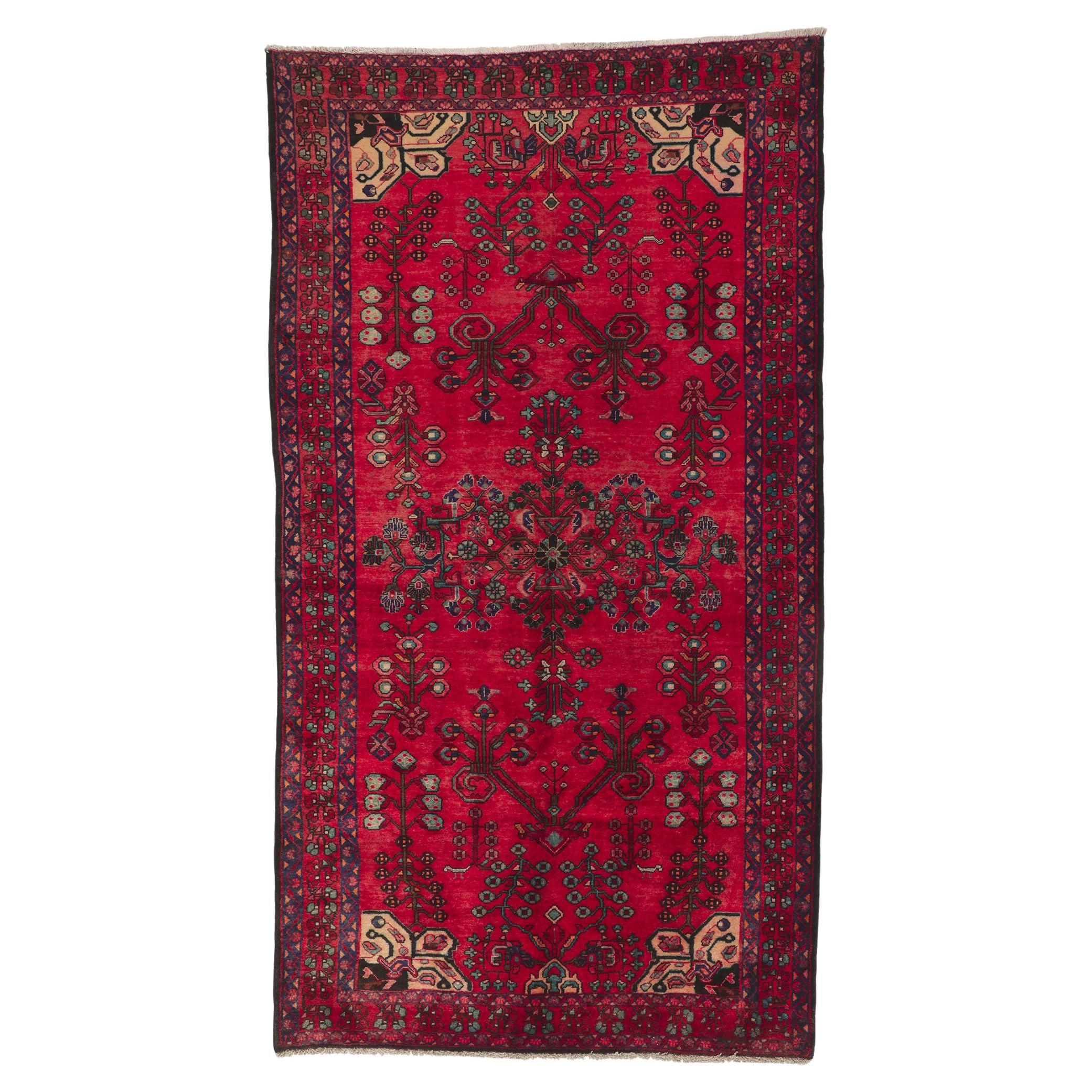 Vintage Persian Lilihan Rug For Sale