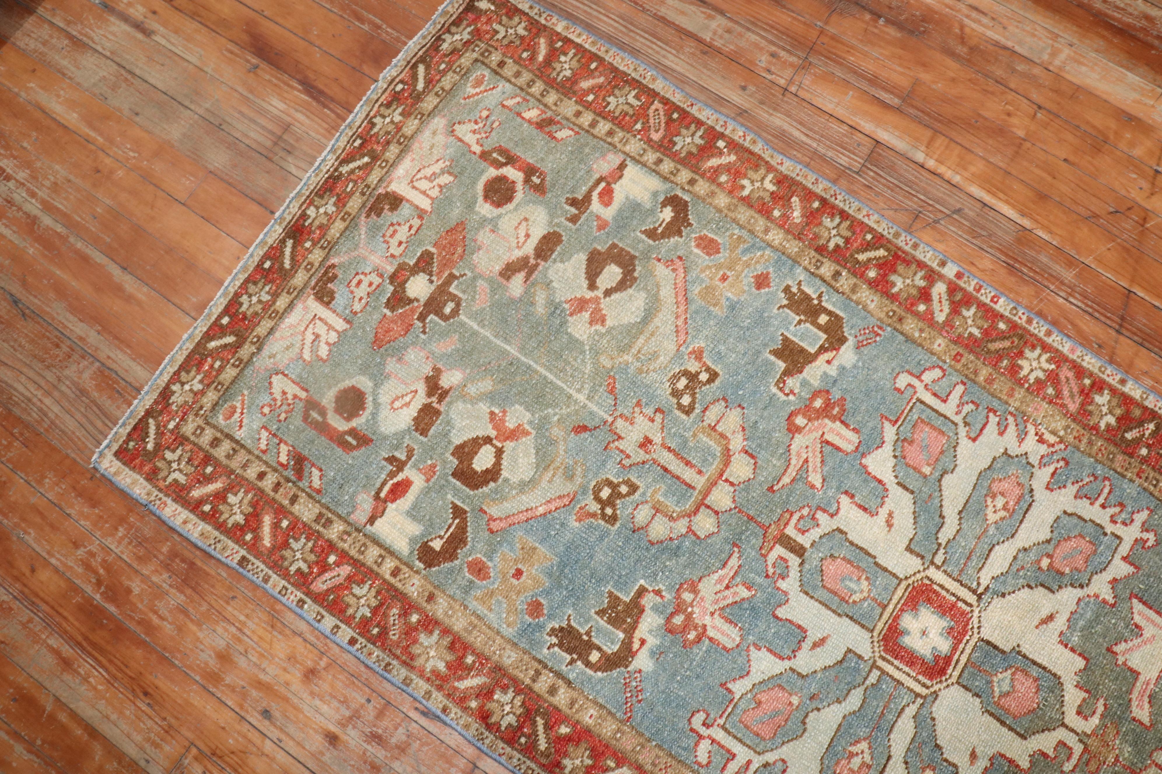 Mid-20th Century Vintage Persian Long Runner For Sale