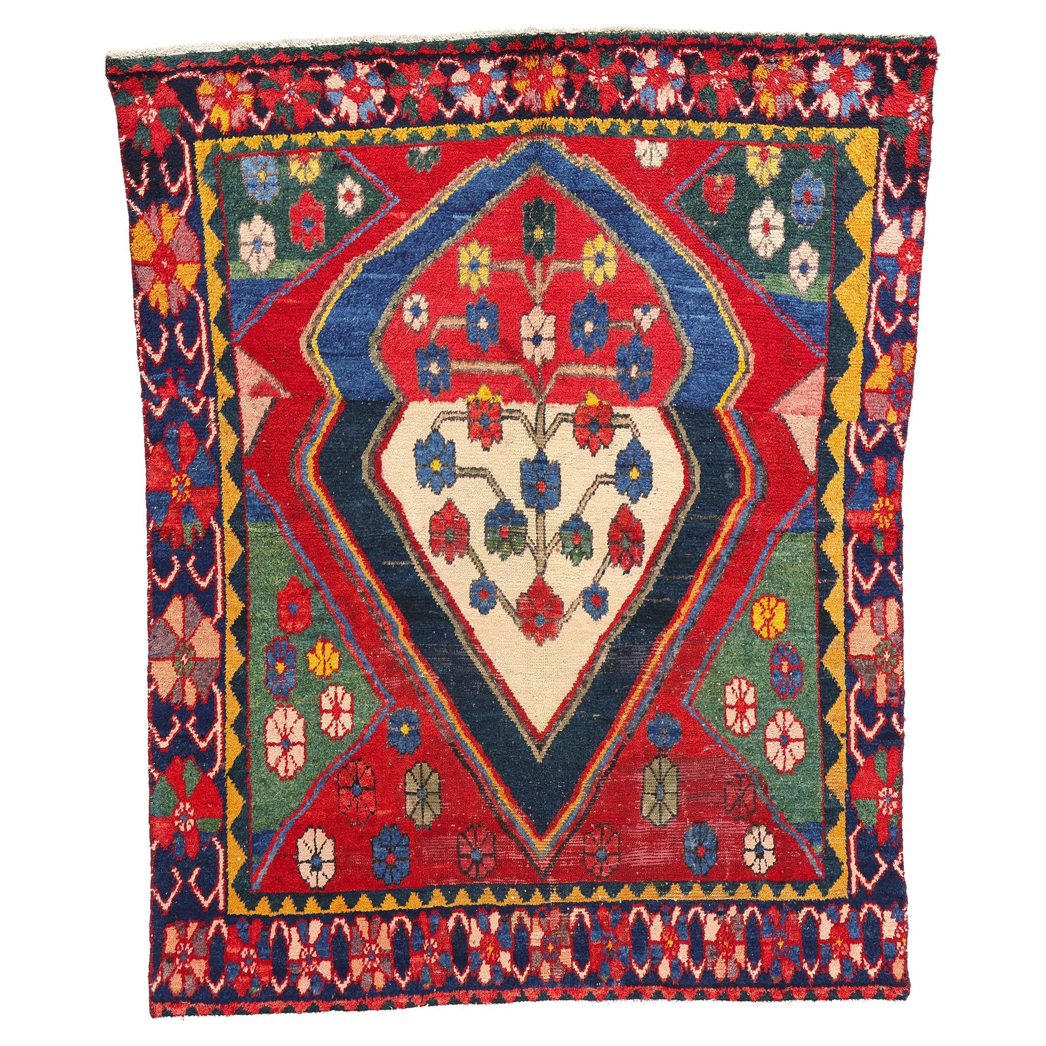 Vintage Persian Lori Carpet