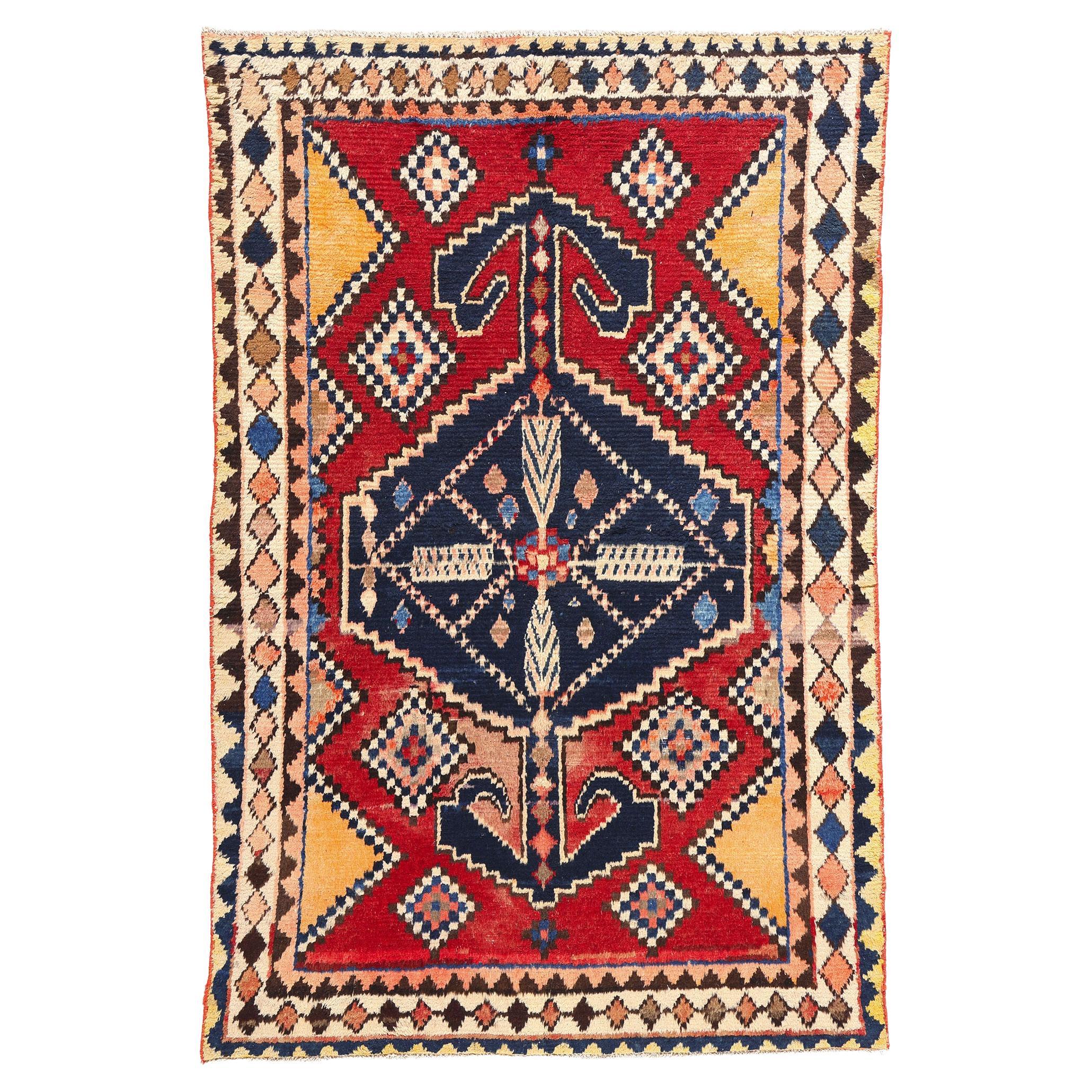 Vintage Persian Lori Carpet