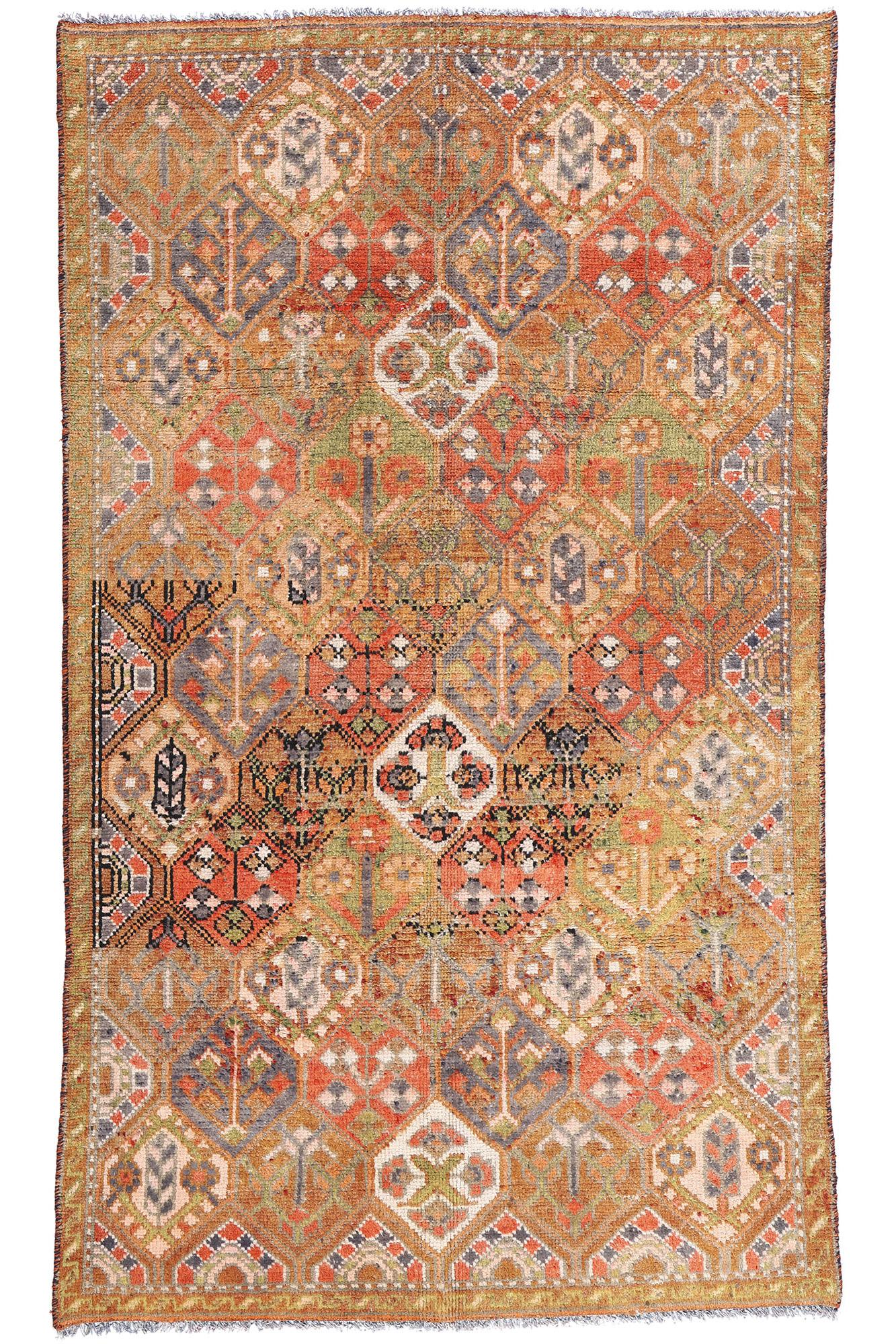 Vintage Persian Lori Carpet