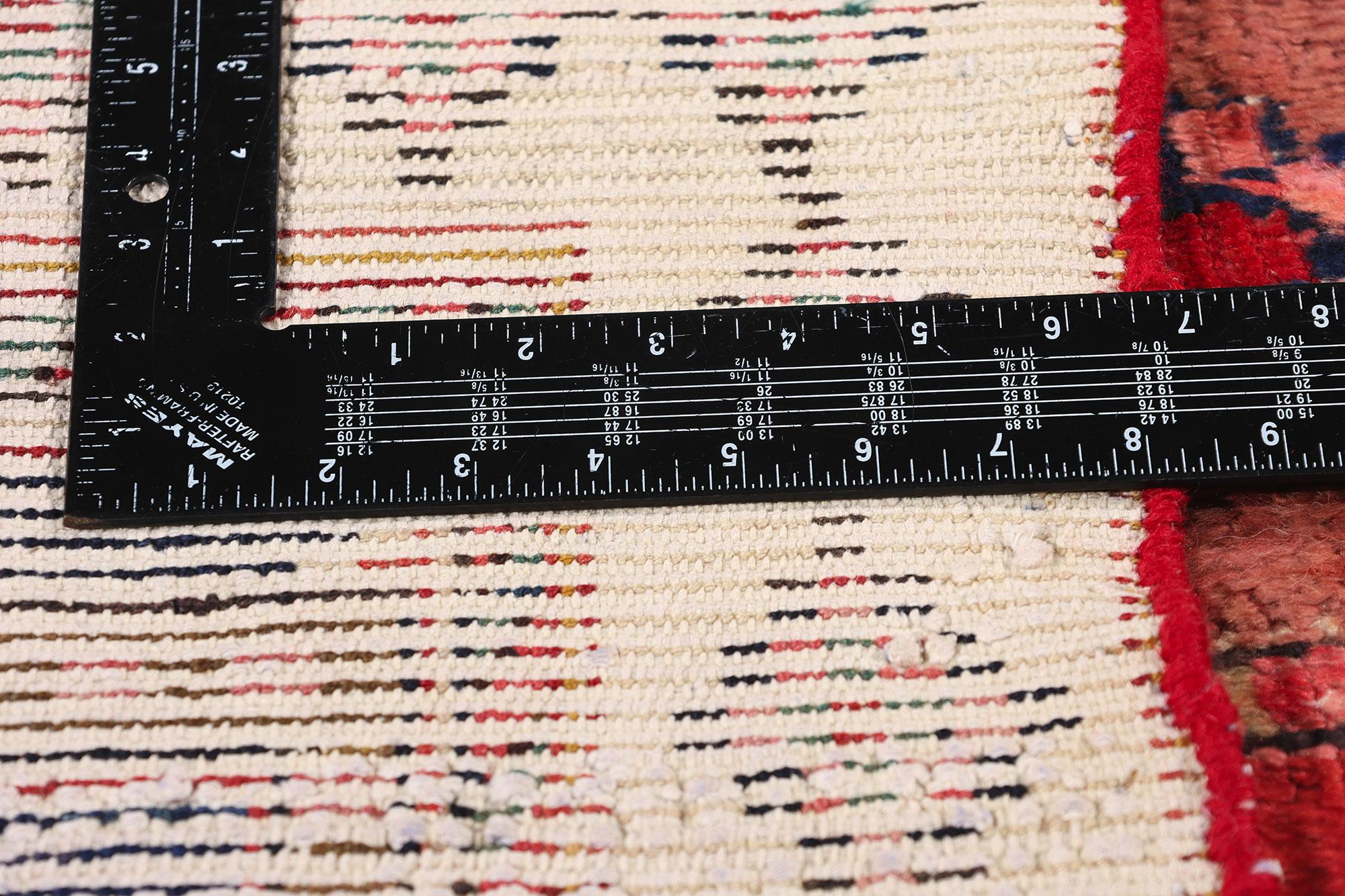 Persischer Lori-Schachbrett-Teppich im Vintage-Stil (20. Jahrhundert) im Angebot