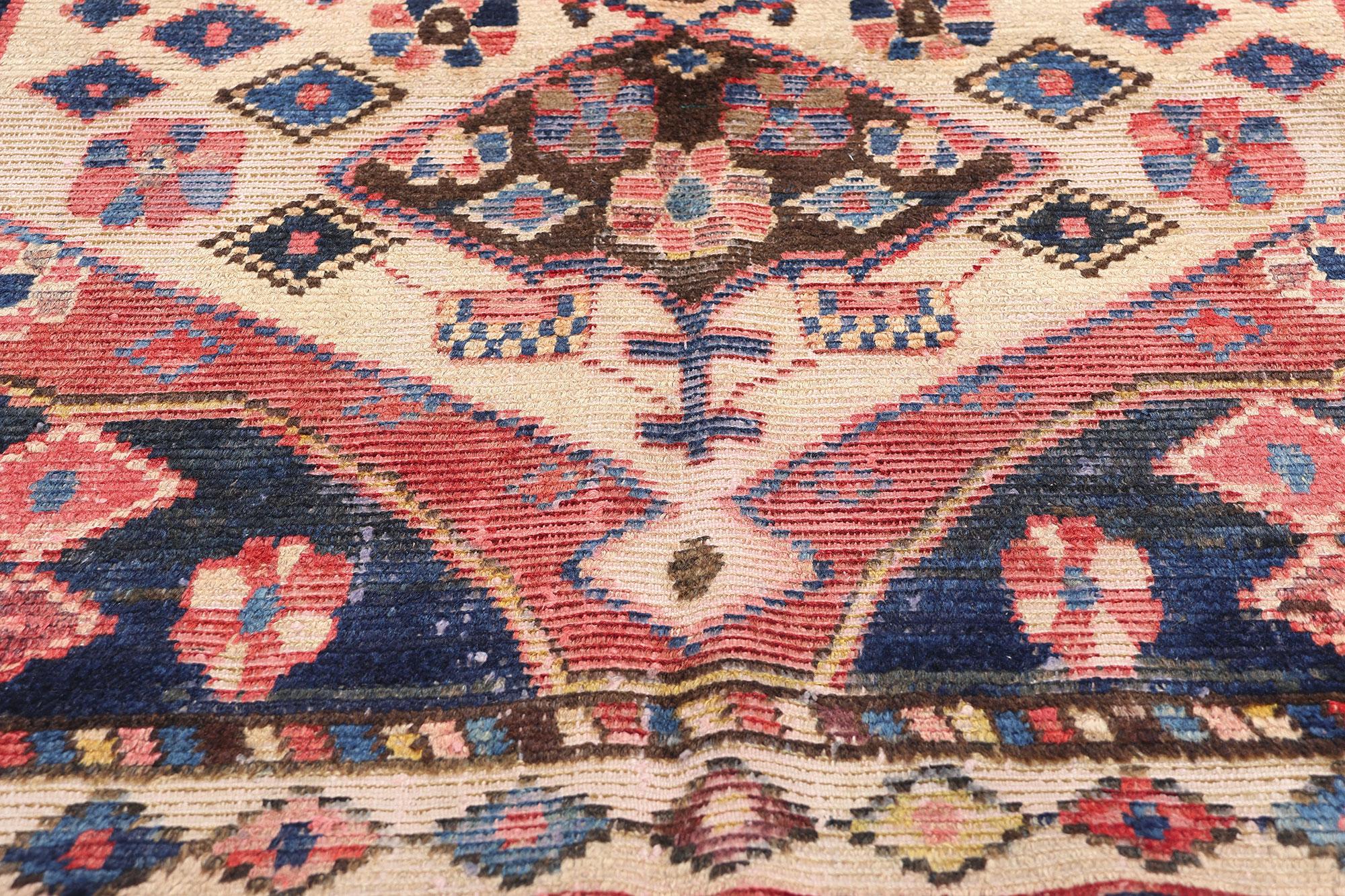 Vintage Persian Lori Diamond Teppich (Handgeknüpft) im Angebot