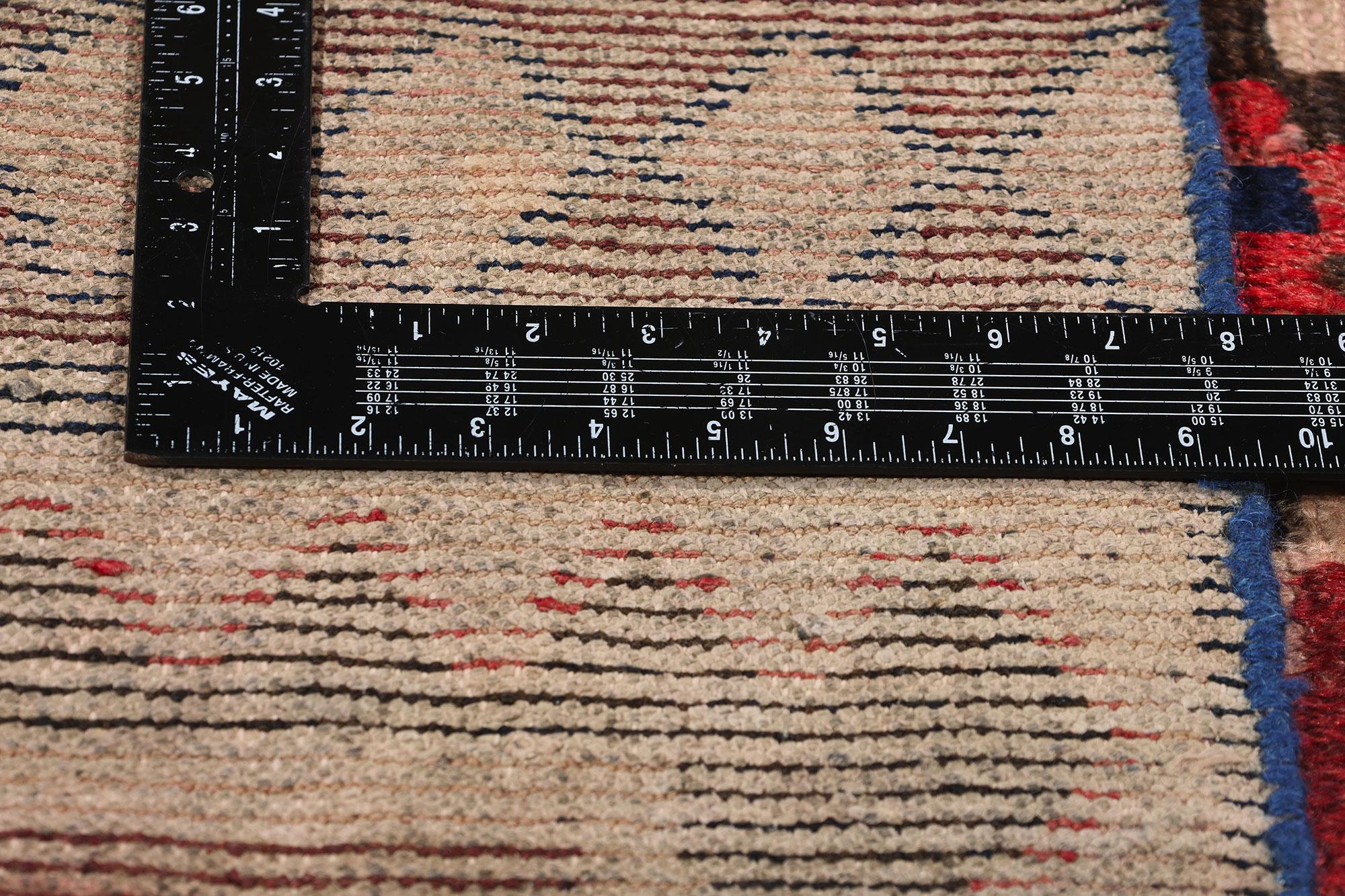 Vintage Persian Lori Diamond Teppich im Zustand „Gut“ im Angebot in Dallas, TX