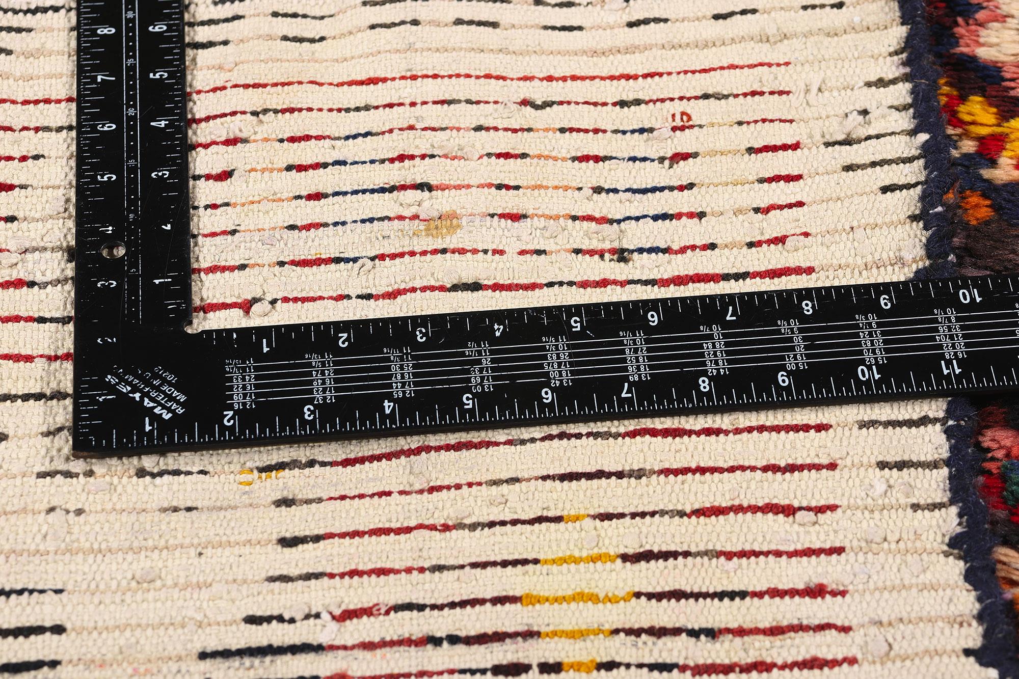 Vintage Persian Lori Diamond Teppich im Zustand „Gut“ im Angebot in Dallas, TX