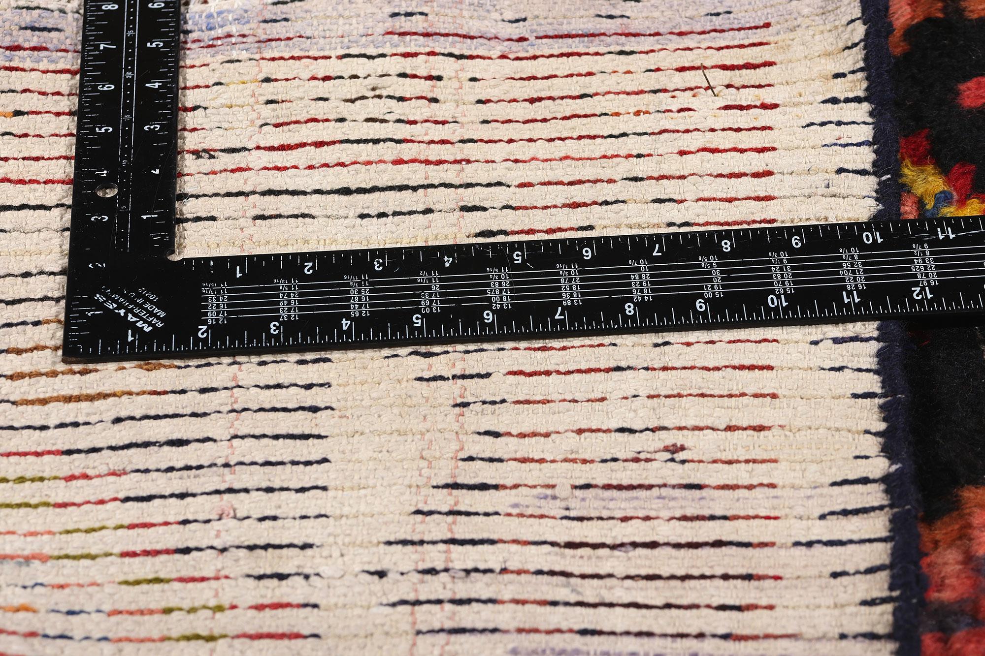 Vintage Persian Lori Diamond Teppich im Zustand „Gut“ im Angebot in Dallas, TX