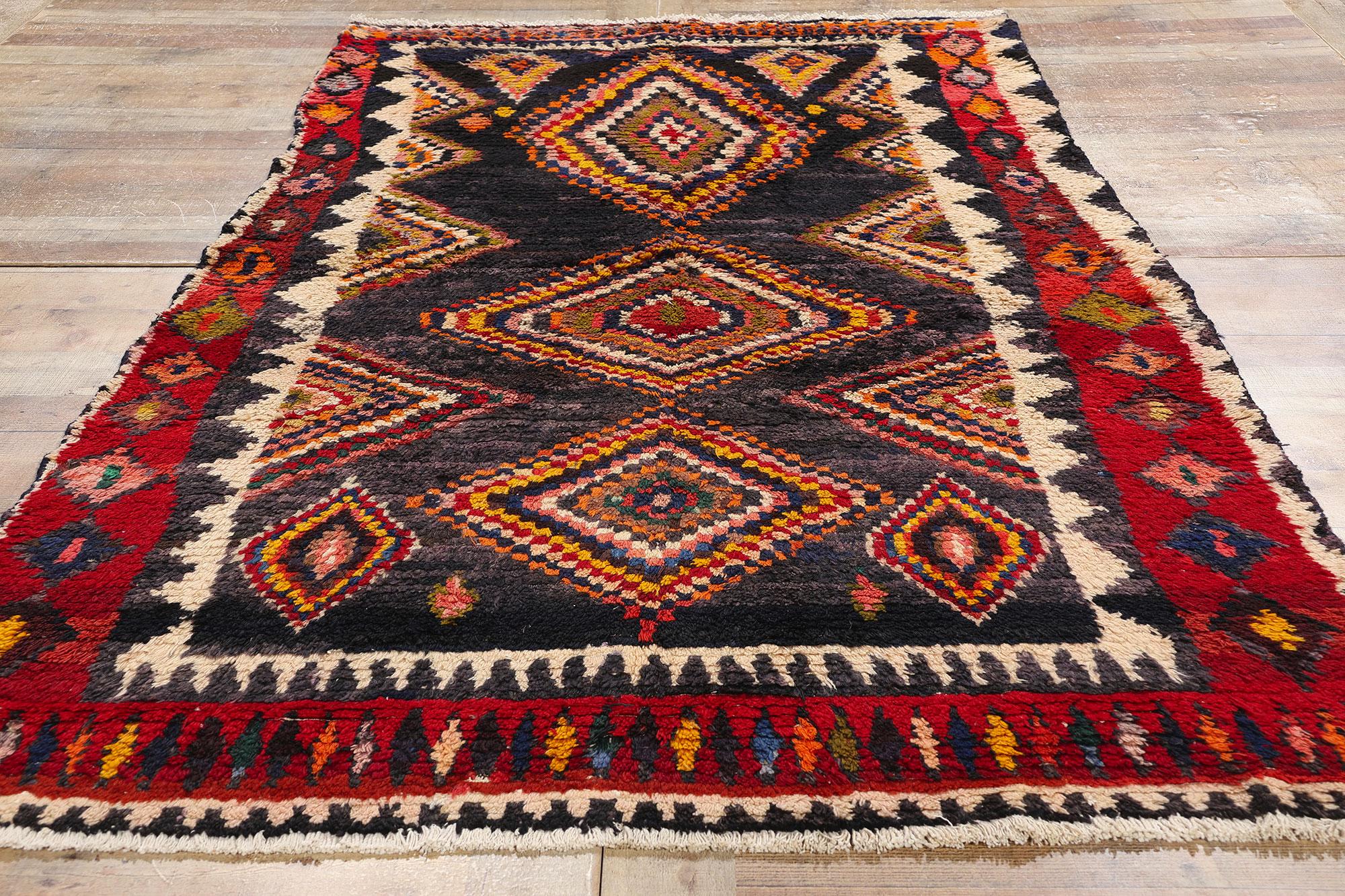 Vintage Persian Lori Diamond Teppich (Wolle) im Angebot