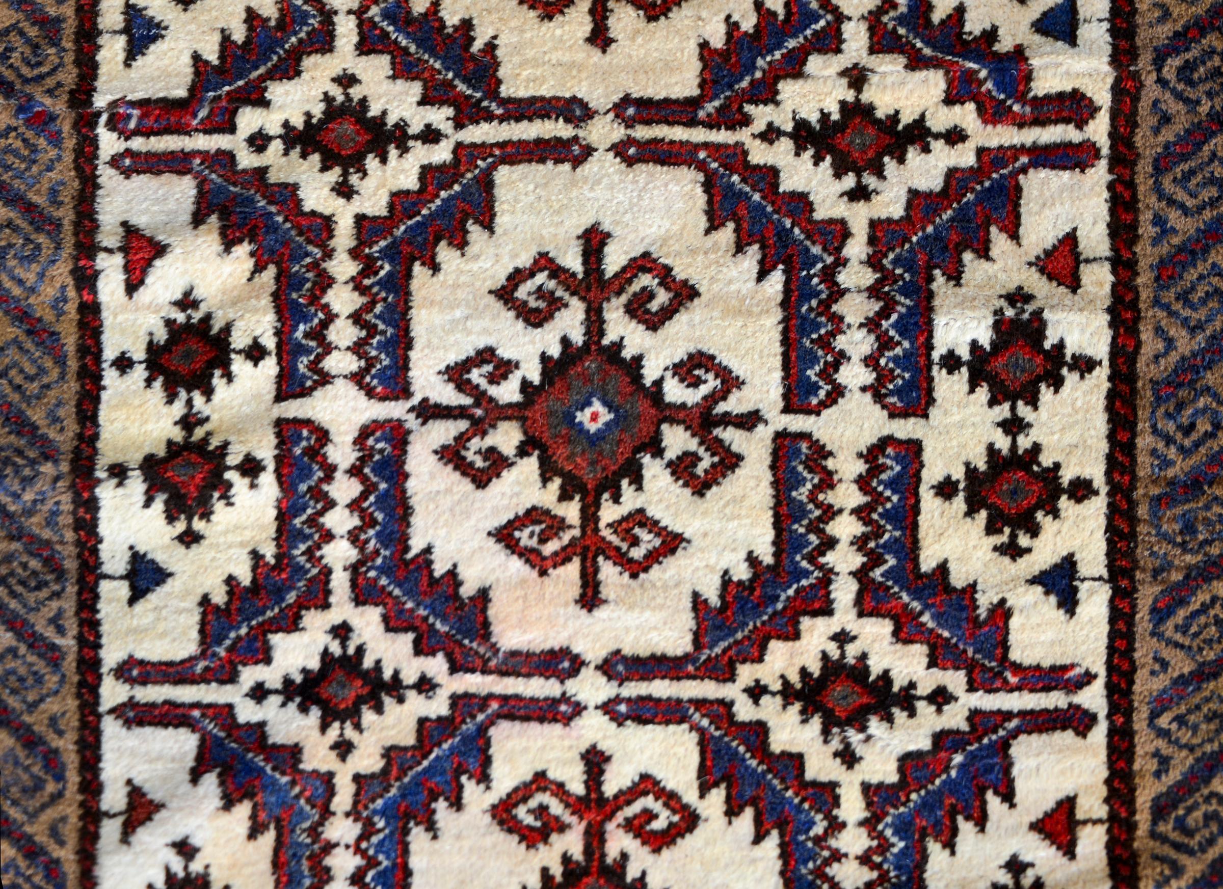 Mid-20th Century Vintage Persian Lori Rug For Sale