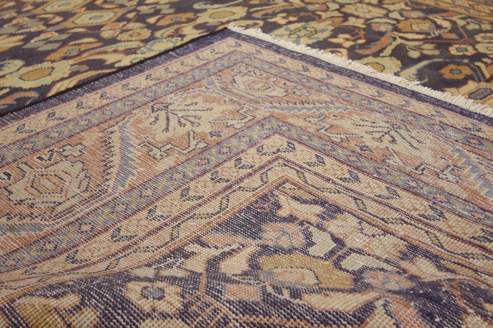 Persischer Mahal-Teppich aus den 1930er Jahren im traditionellen Stil (20. Jahrhundert) im Angebot