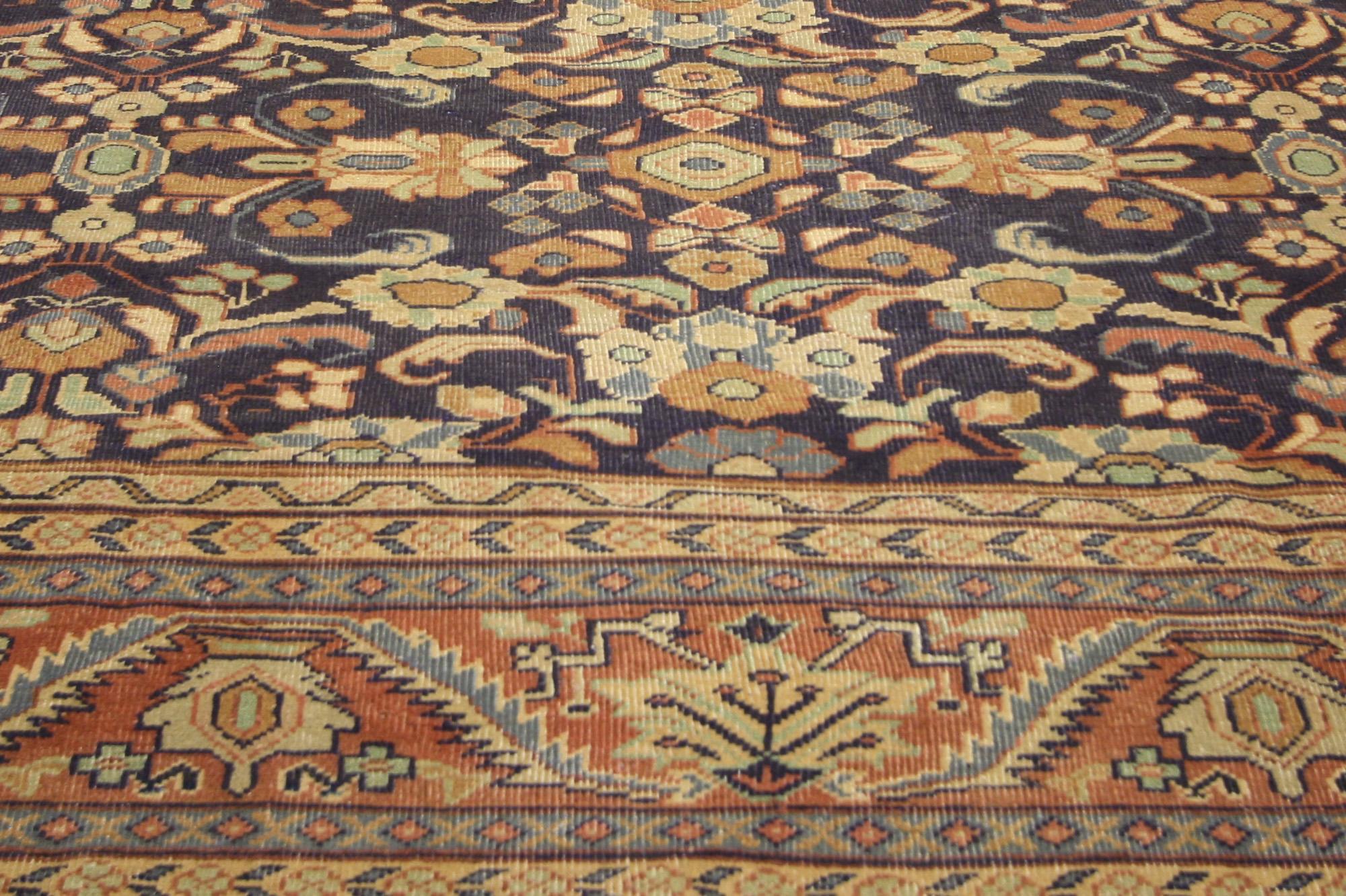Persischer Mahal-Teppich aus den 1930er Jahren im traditionellen Stil im Zustand „Gut“ im Angebot in Dallas, TX
