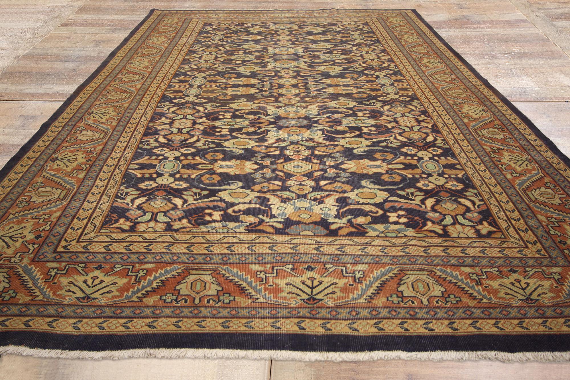Persischer Mahal-Teppich aus den 1930er Jahren im traditionellen Stil im Angebot 1