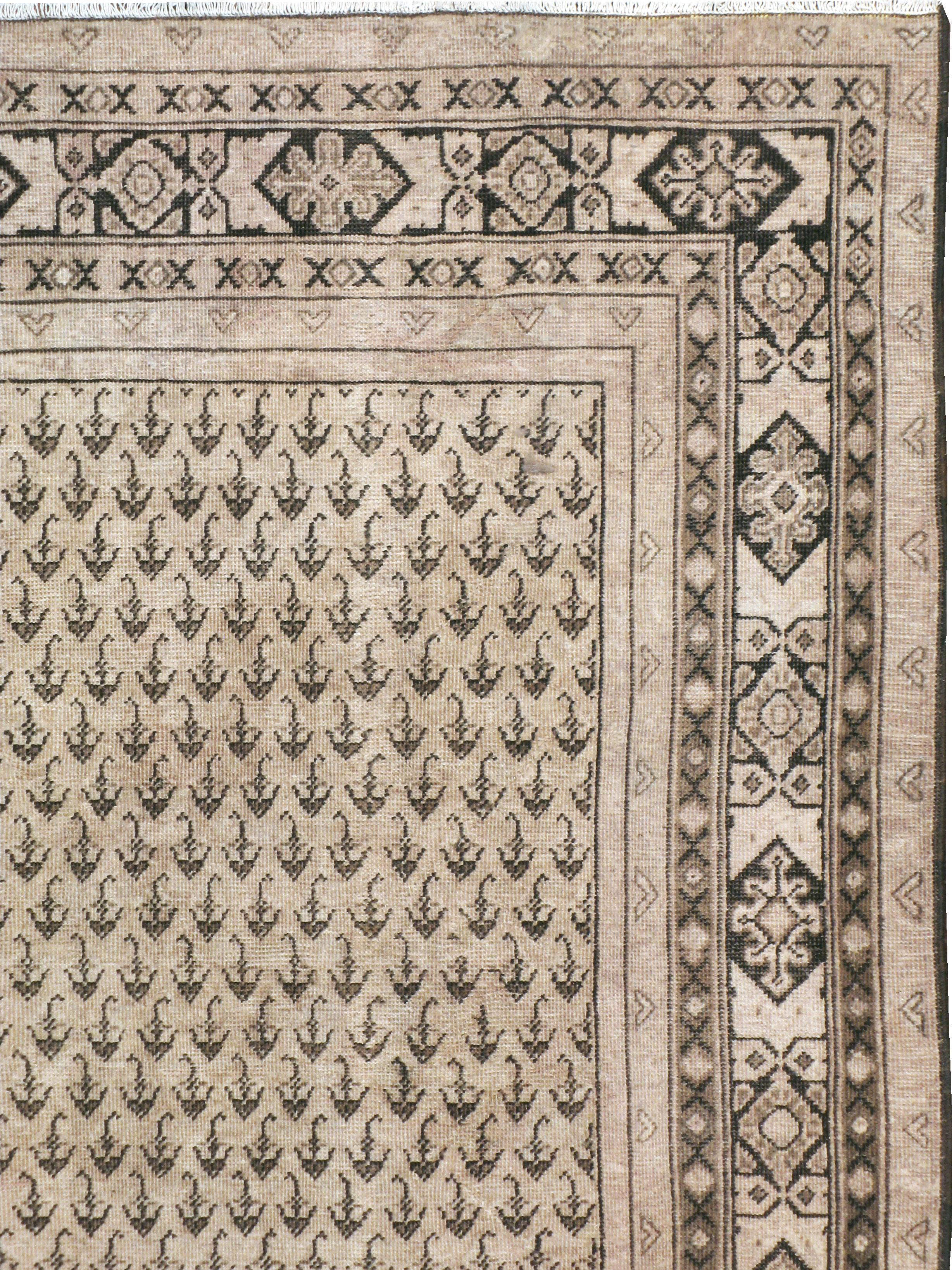 Persischer Mahal-Teppich aus Persien (Handgeknüpft) im Angebot