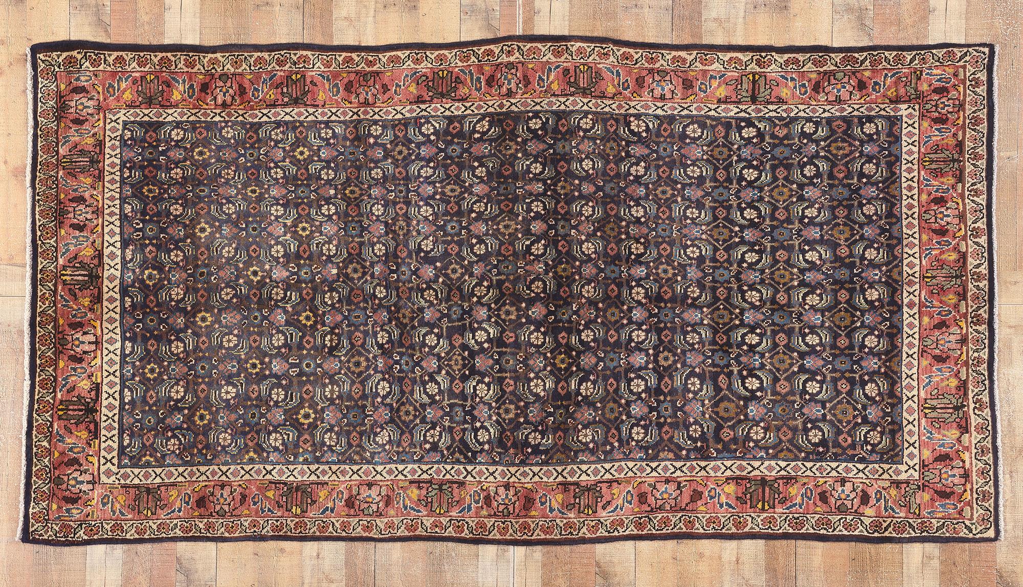 Tappeto persiano vintage Mahal in vendita 1