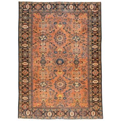 Vintage Persian Mahal Carpet