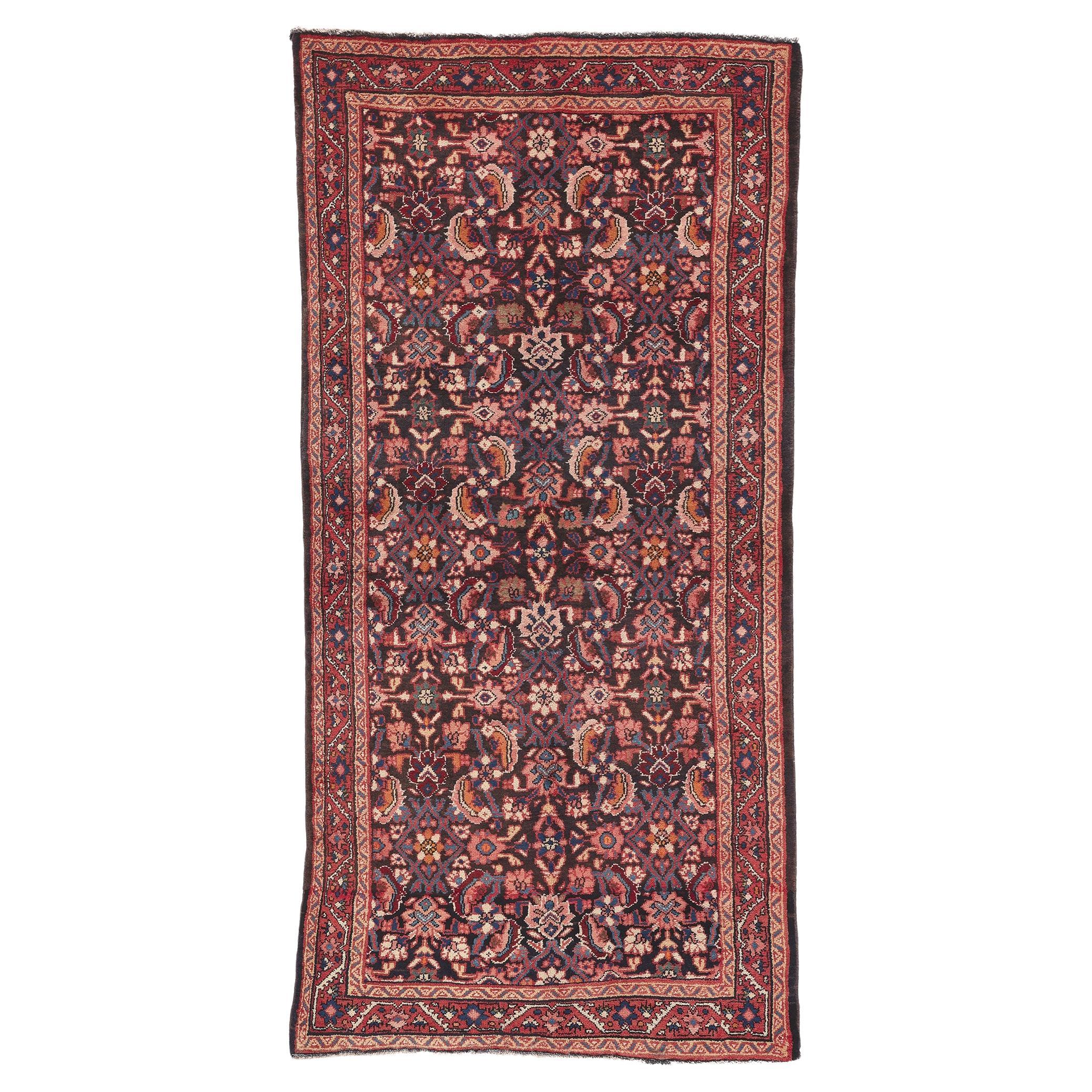 Vintage Persian Mahal Carpet