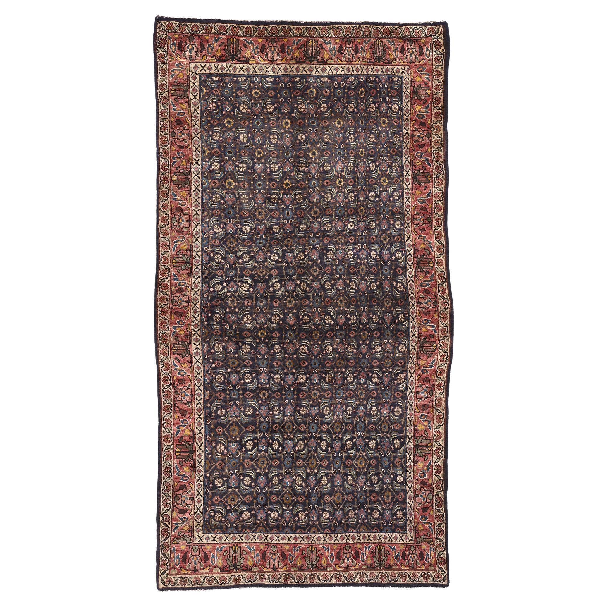 Vintage Persian Mahal Carpet