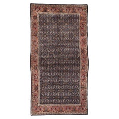 Vintage Persian Mahal Carpet