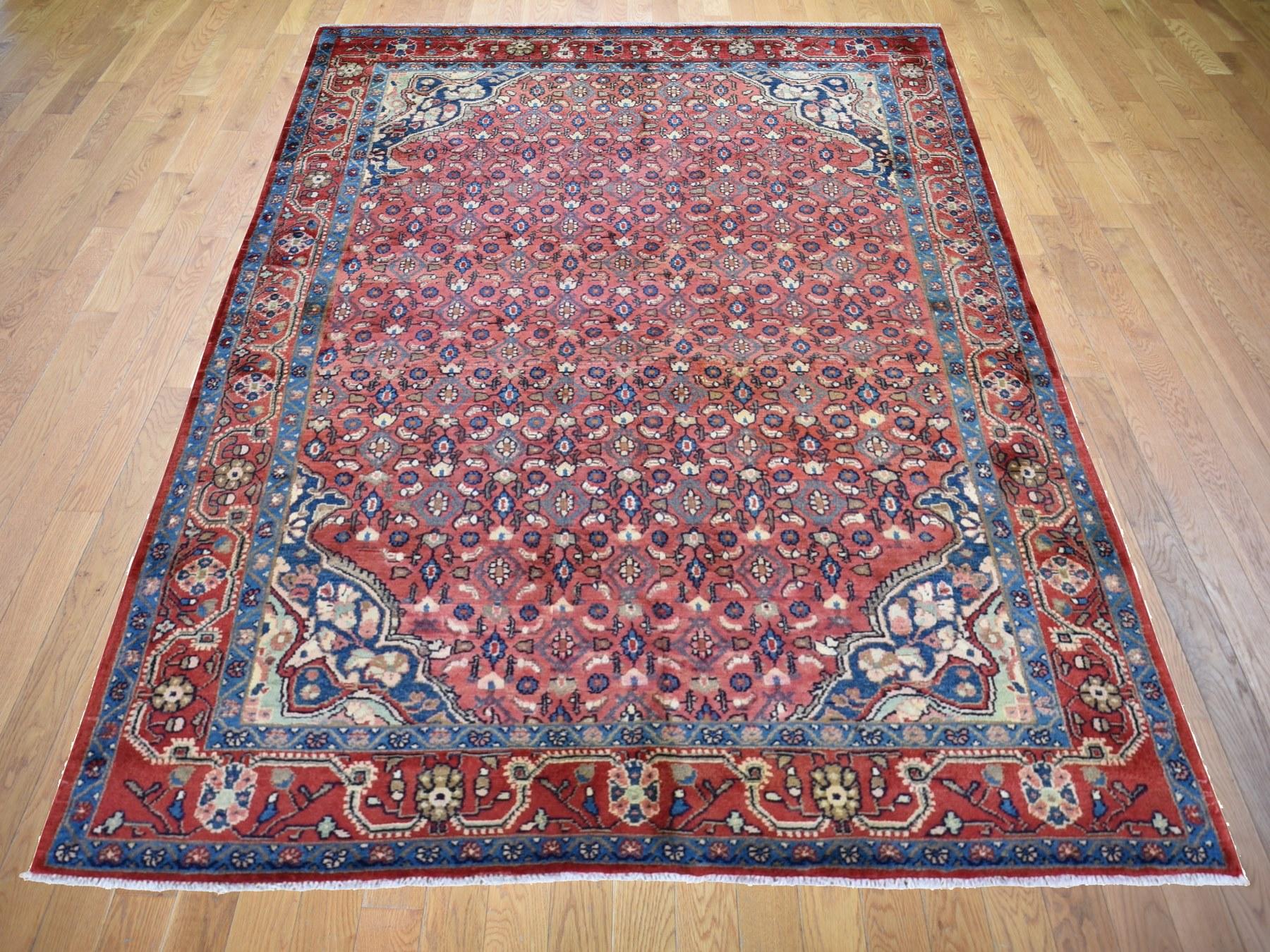This fabulous hand knotted carpet has been created and designed for extra strength and durability. This rug has been handcrafted for weeks in the traditional method that is used to make Rugs. This is truly a one-of-kind piece.  Measures: 5'5