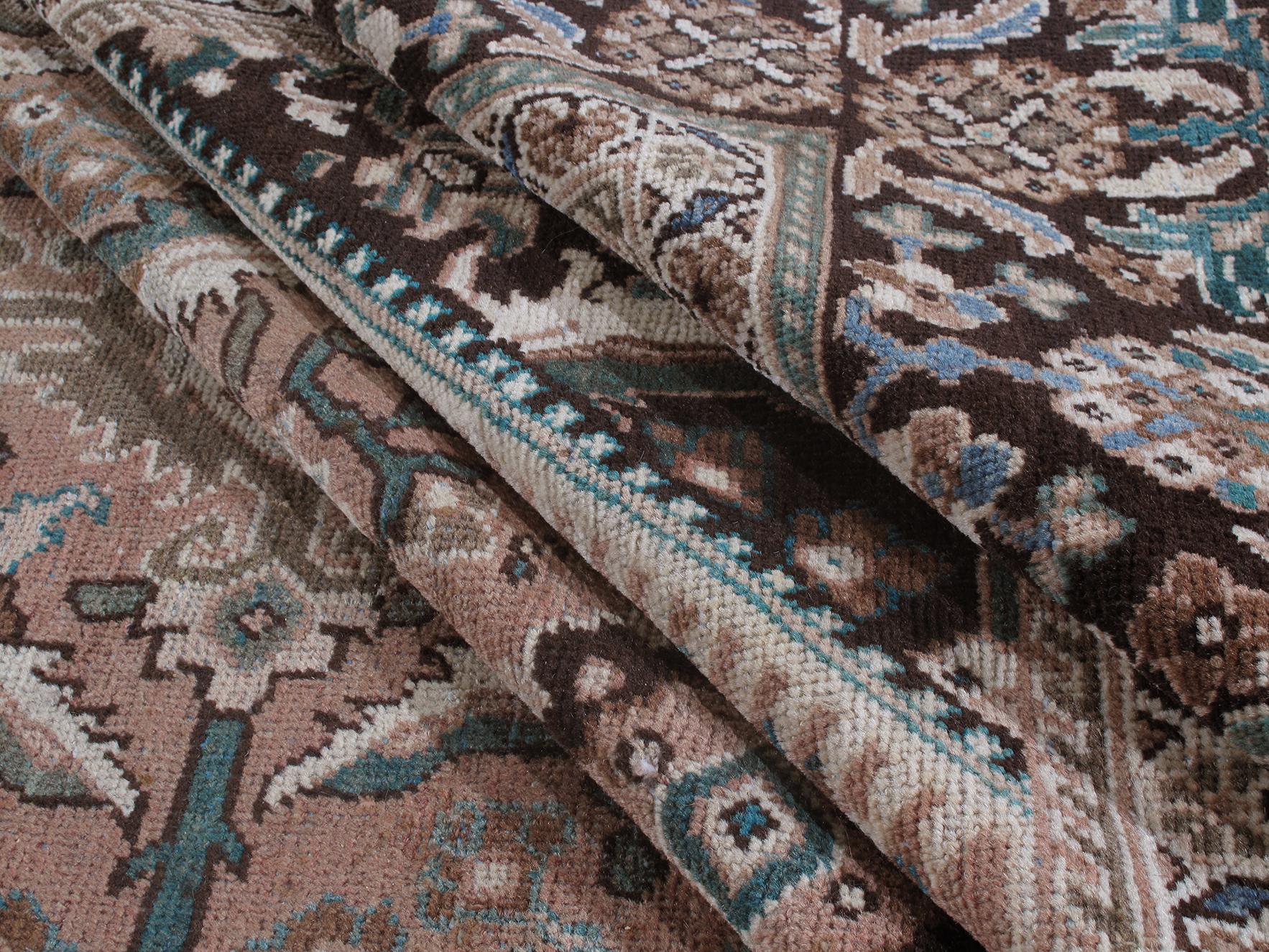Persischer Mahal-Teppich aus Persien (Handgeknüpft) im Angebot