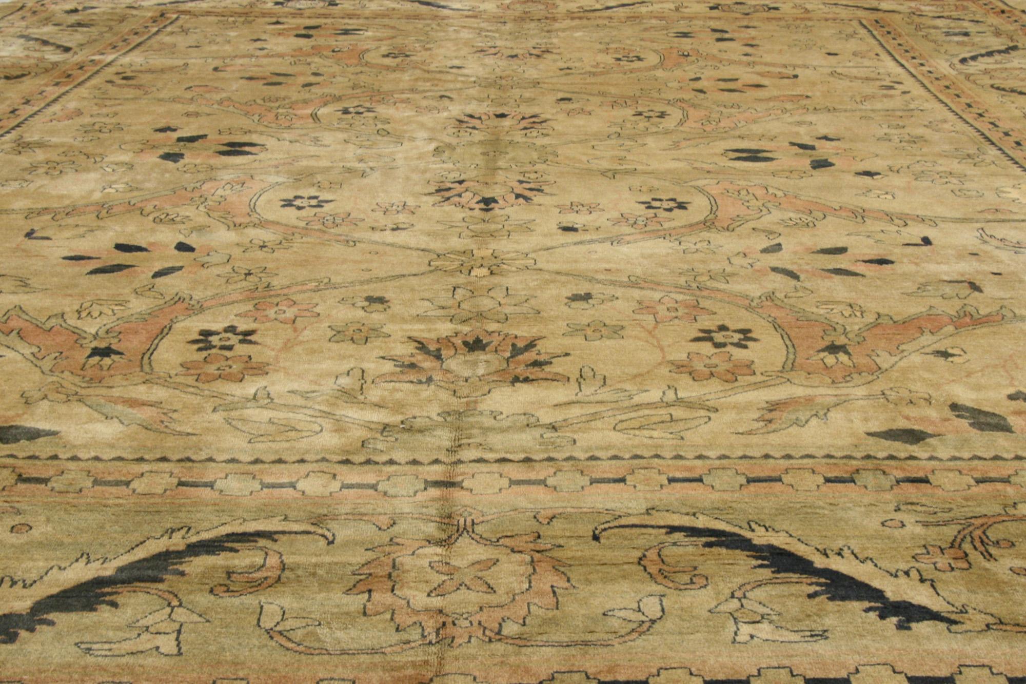 Altpersischer Mahal-Teppich (Persisch) im Angebot