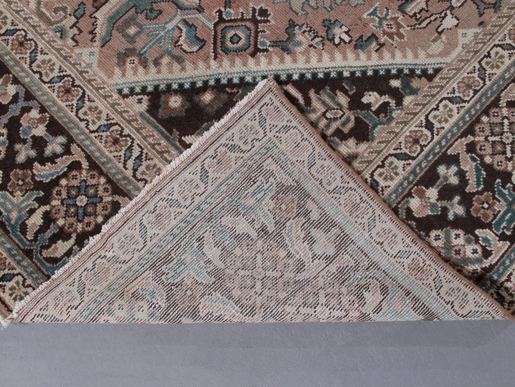 Persischer Mahal-Teppich aus Persien (Mitte des 20. Jahrhunderts) im Angebot