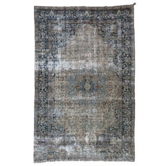 Vintage Persian Mahal Rug