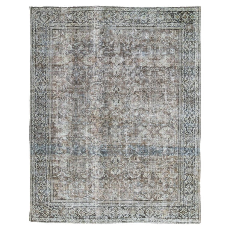 Vintage Persian Mahal Rug For Sale at 1stDibs