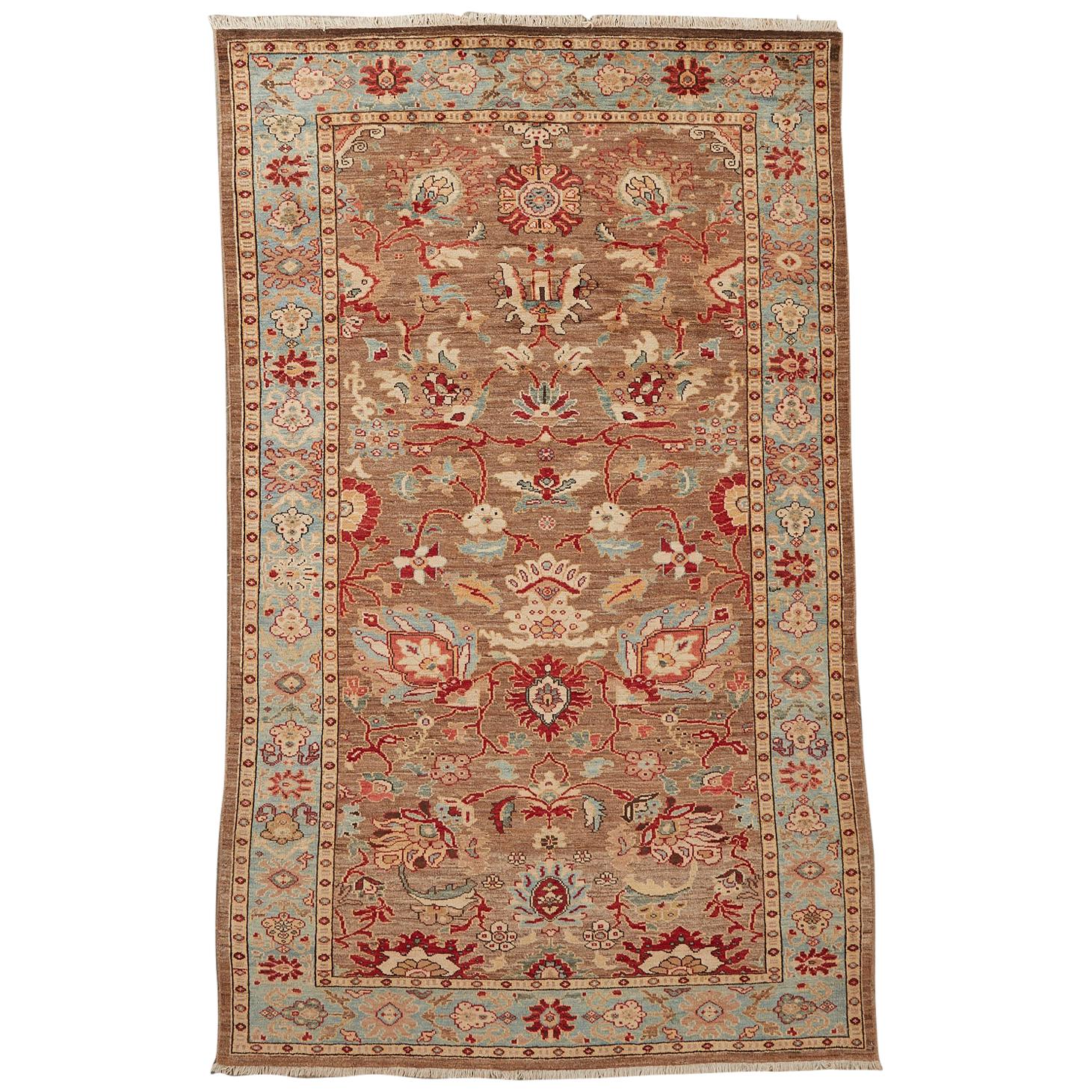 Persian Mahal Style Rug Jewel Tones