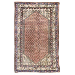 Vintage Persian Mahal Rug with English Traditional Style
