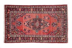 Vintage Persian Mahal Rug with Traditional Style