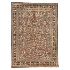 Used Persian Mahal Rug with Traditional Style