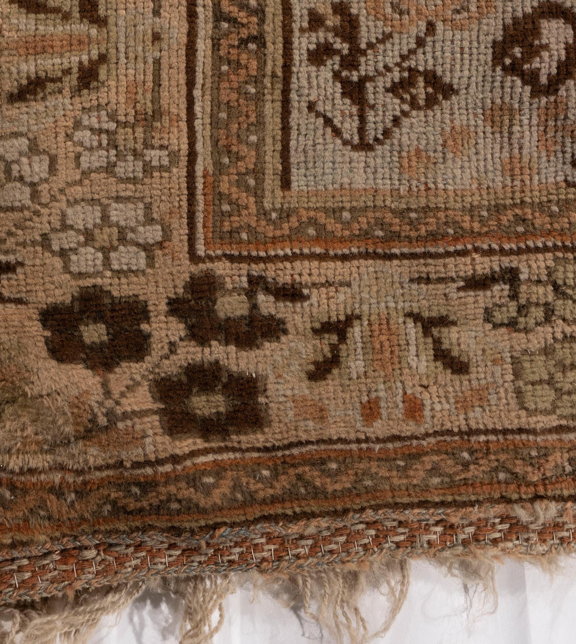 Lana Tappeto persiano vintage Malayer 3'1 x 6'3 in vendita