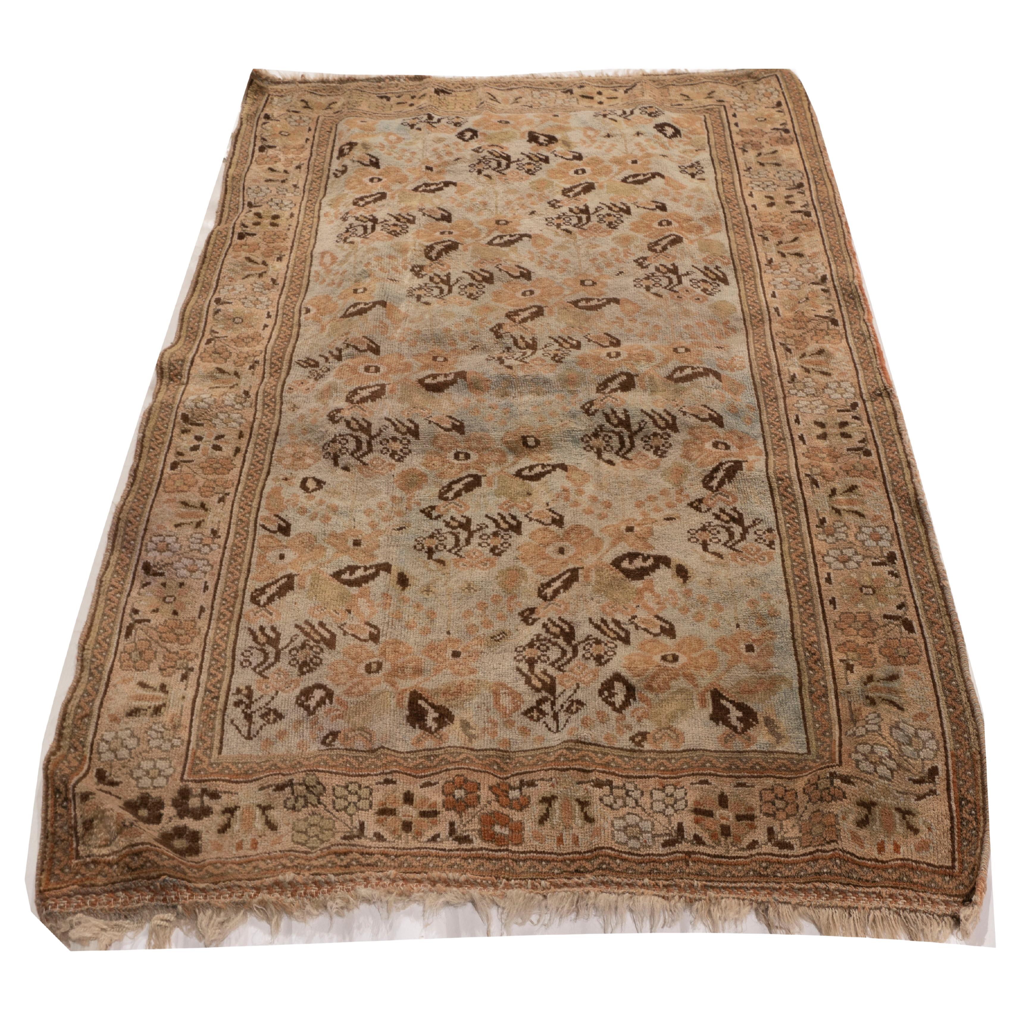 Vintage Persian Malayer Area Rug 3'1 x 6'3