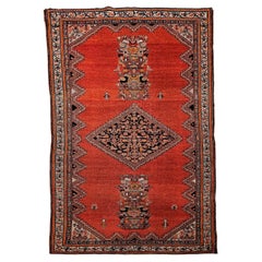 Vintage Persian Malayer Area Rug