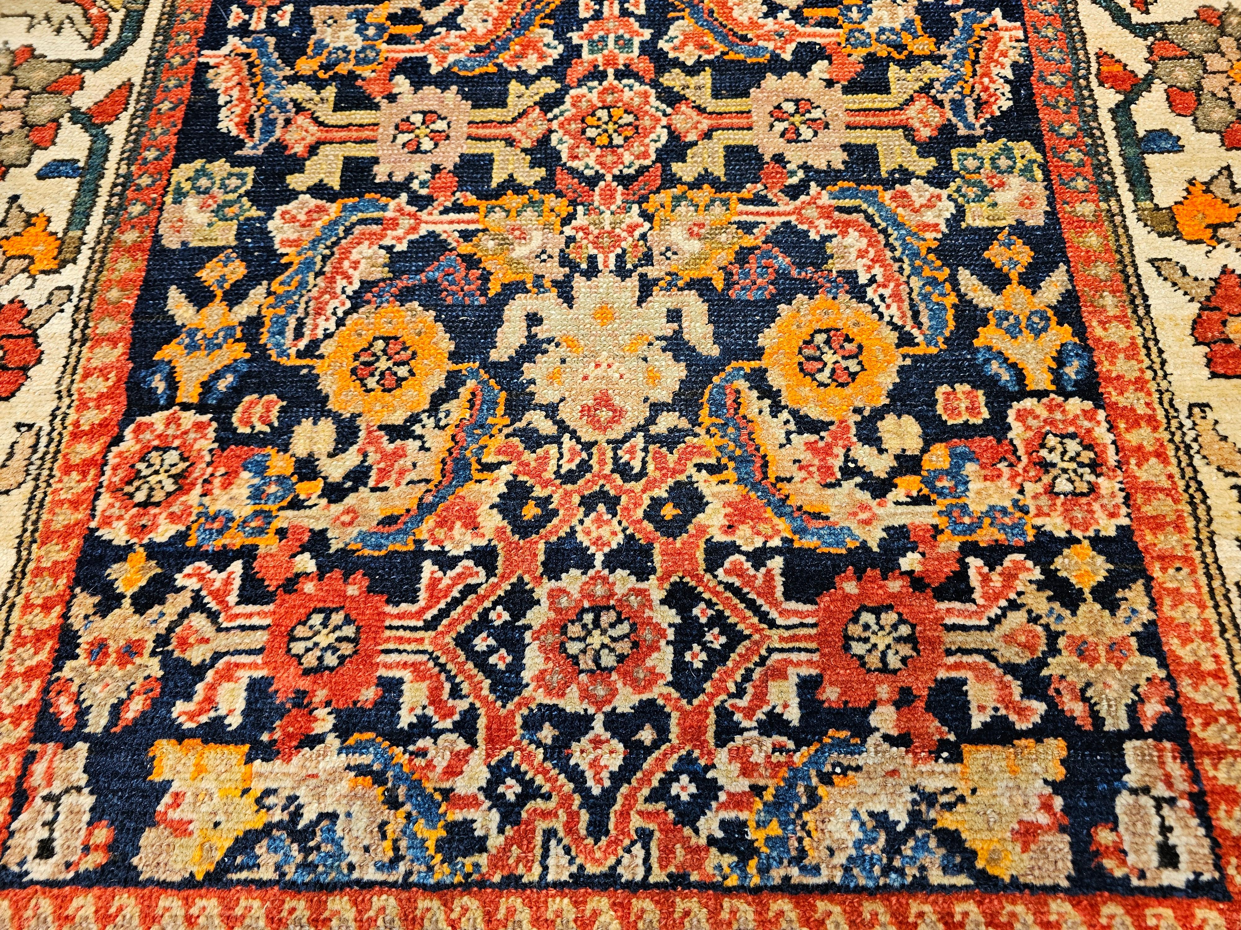 Persischer Malayer-Teppich im All-Over-Muster, Vintage im Angebot 1