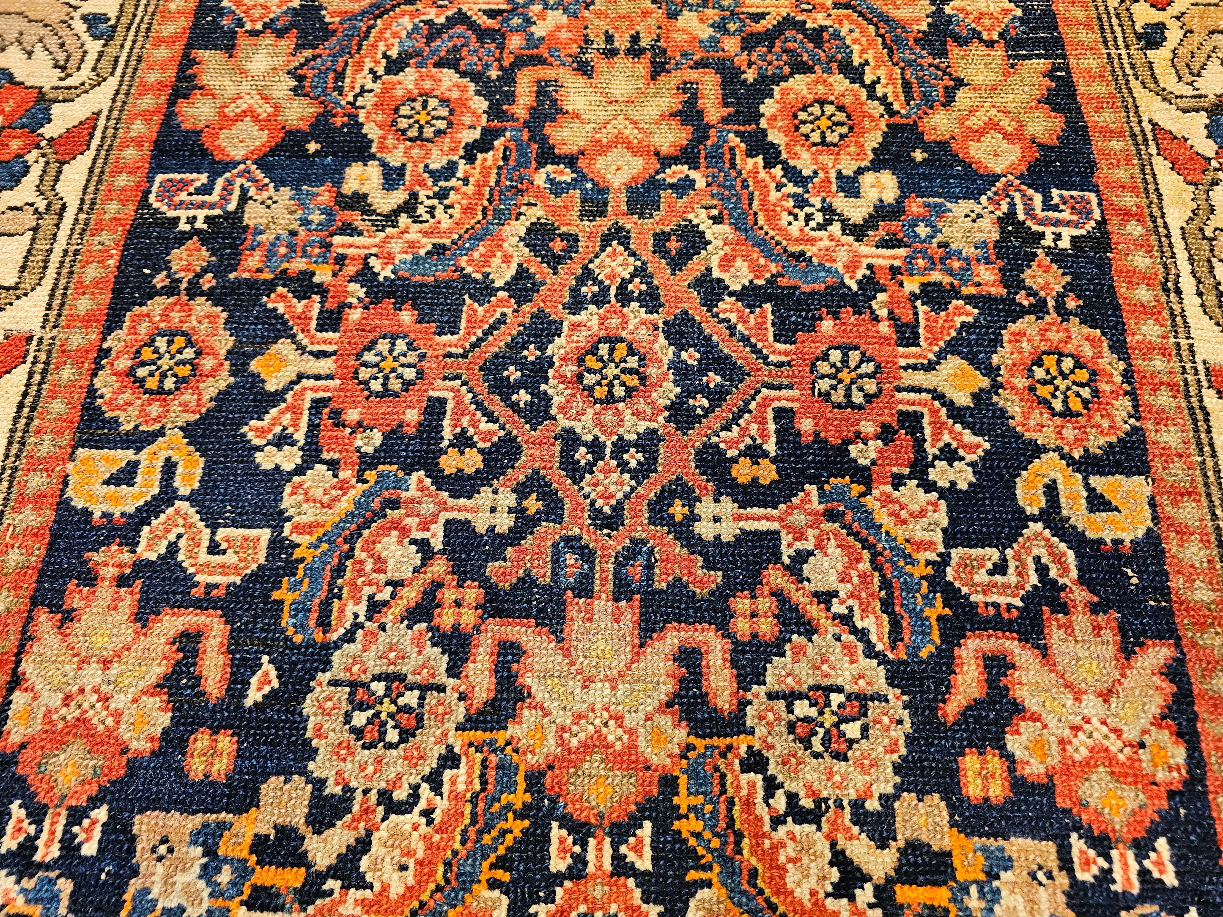Persischer Malayer-Teppich im All-Over-Muster, Vintage im Angebot 2