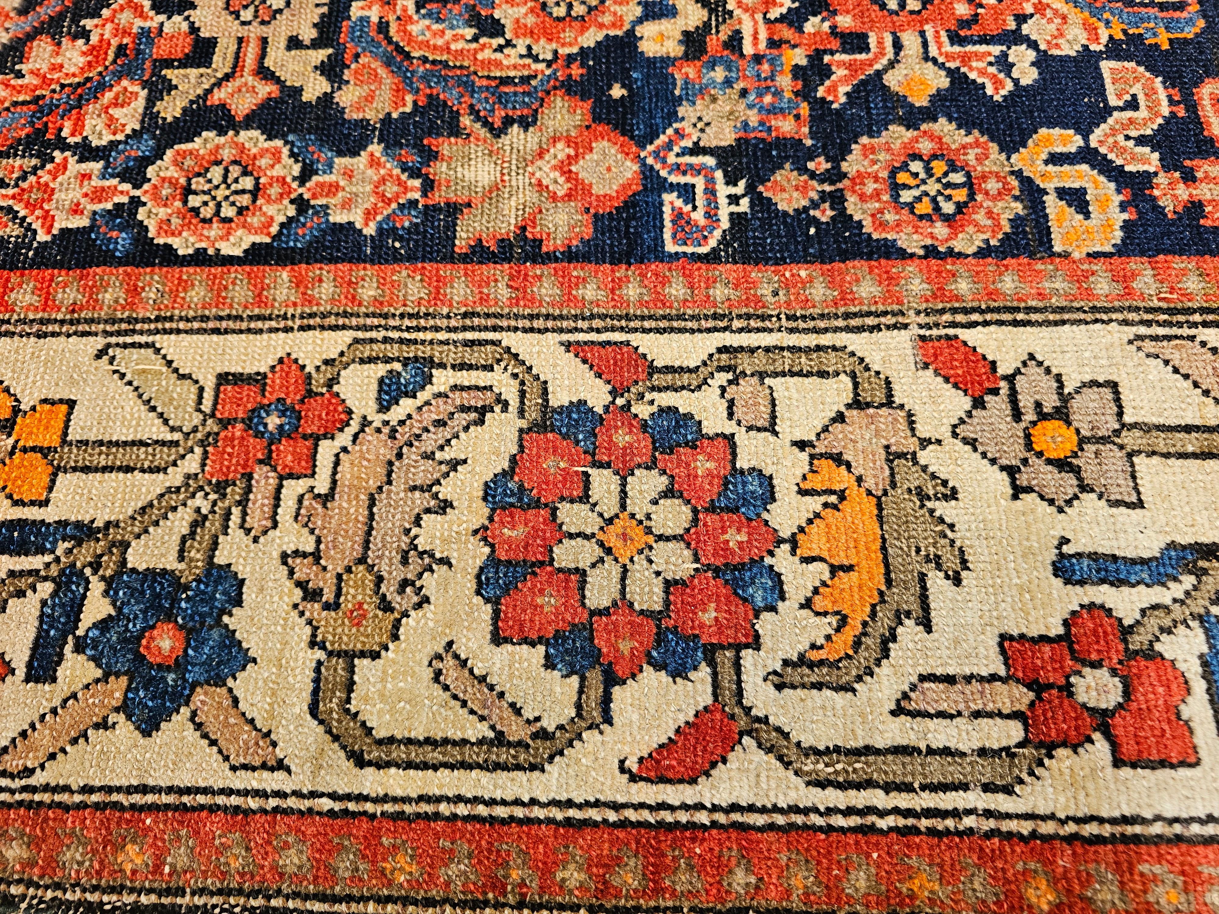 Persischer Malayer-Teppich im All-Over-Muster, Vintage im Angebot 3