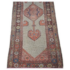 Vintage Persian Malayer Camel Hair Runner