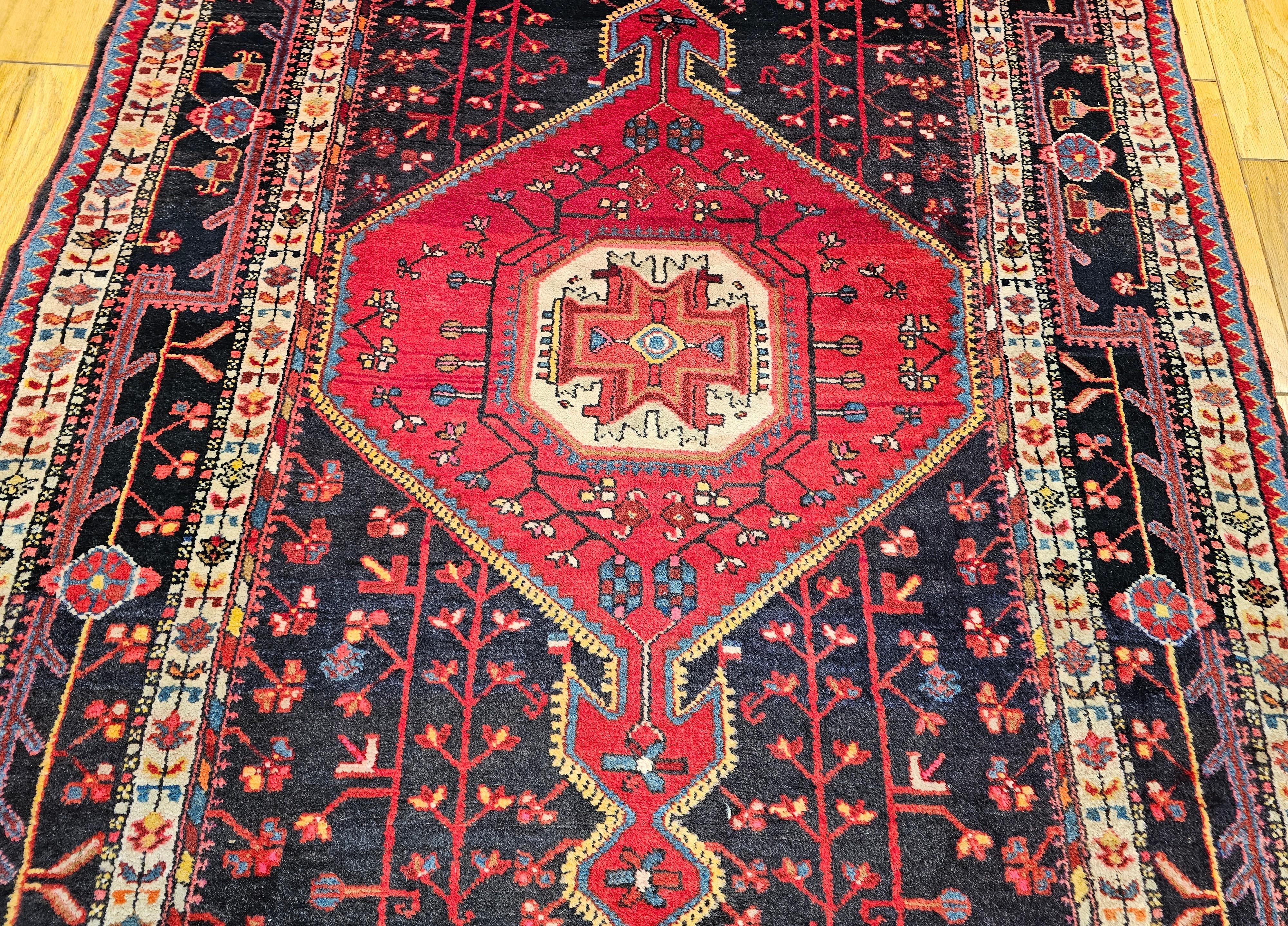 Altpersischer Malayer Gallery-Teppich im Angebot 3