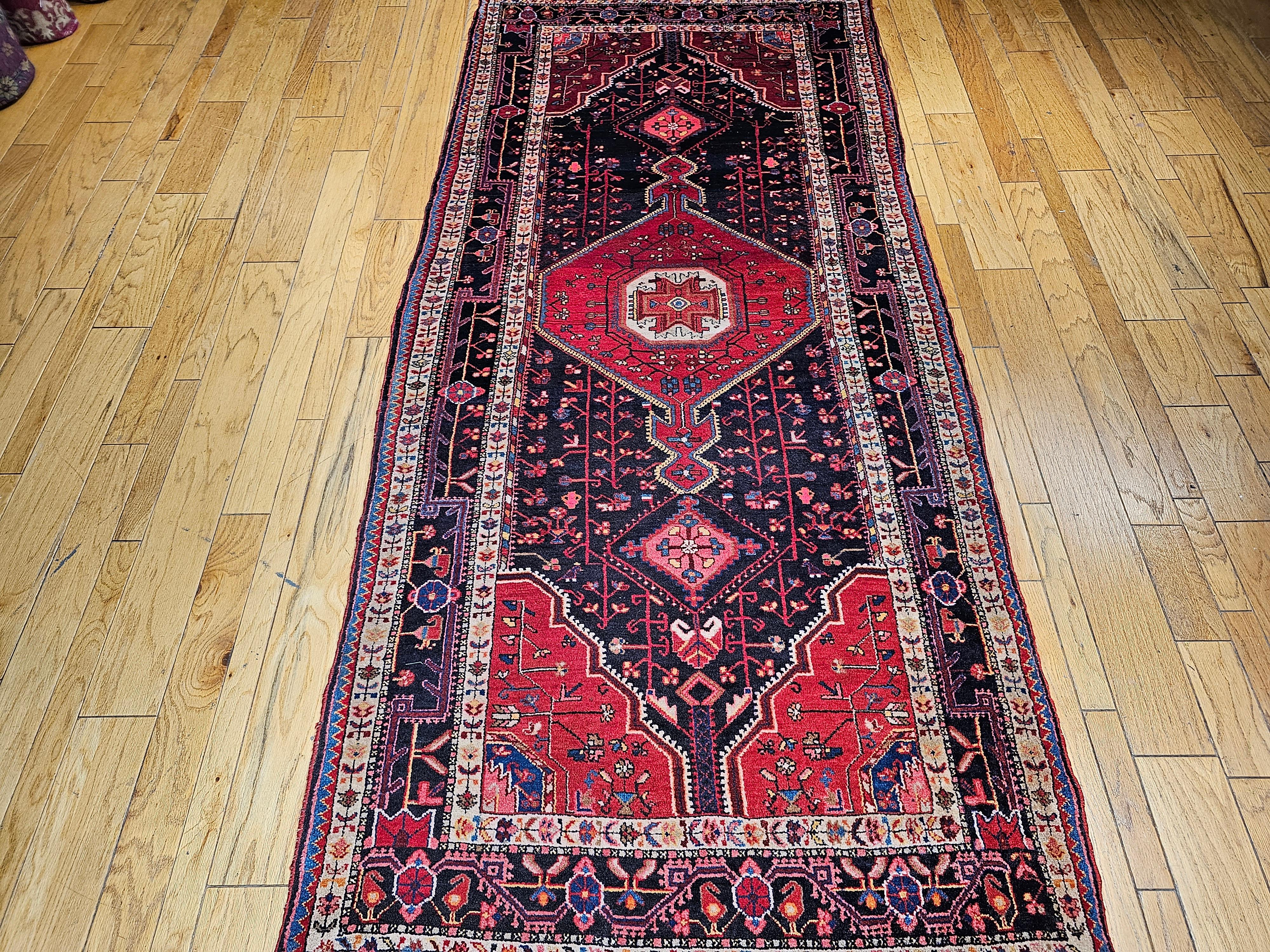 Altpersischer Malayer Gallery-Teppich (Persisch) im Angebot