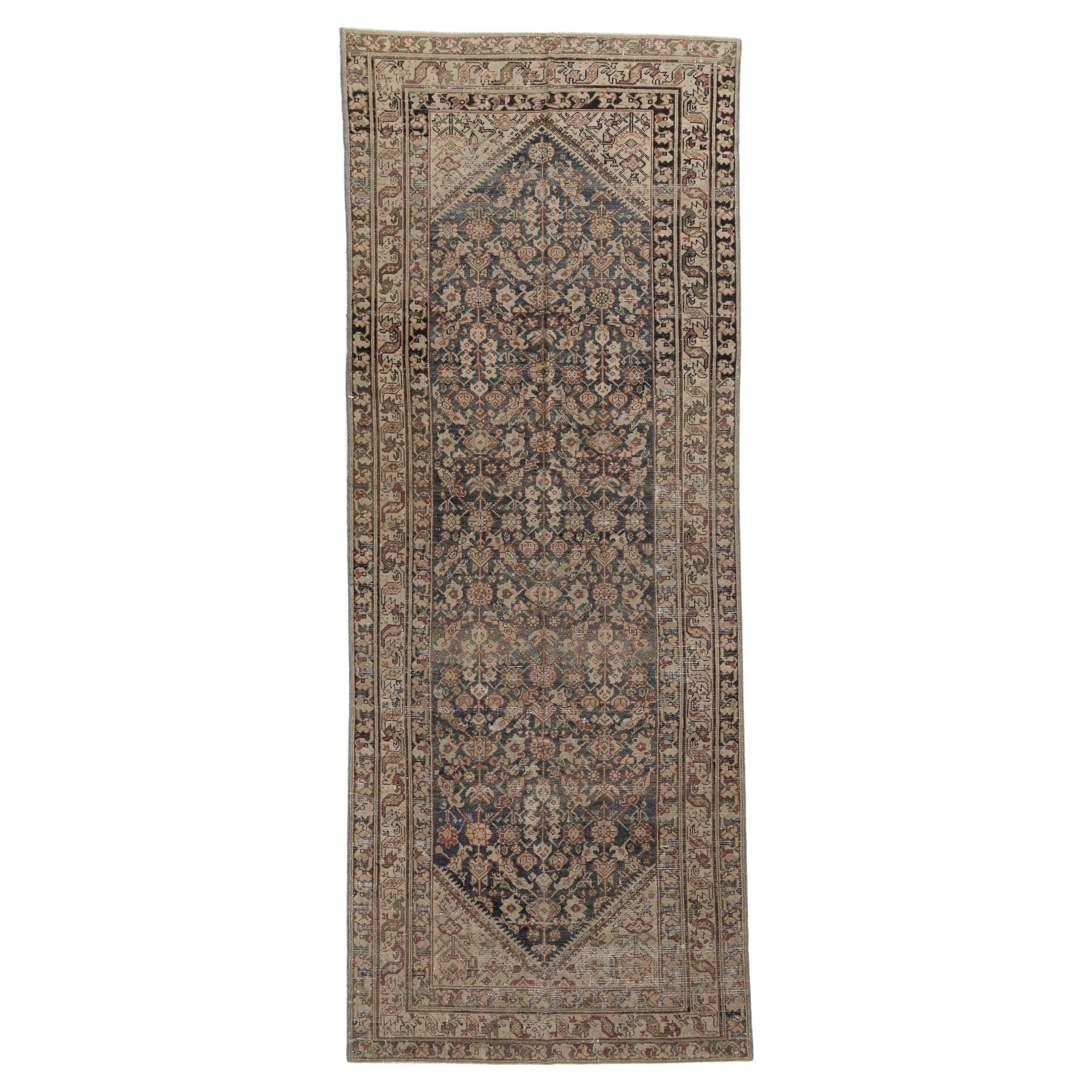 Vintage Persian Malayer Gallery Rug For Sale