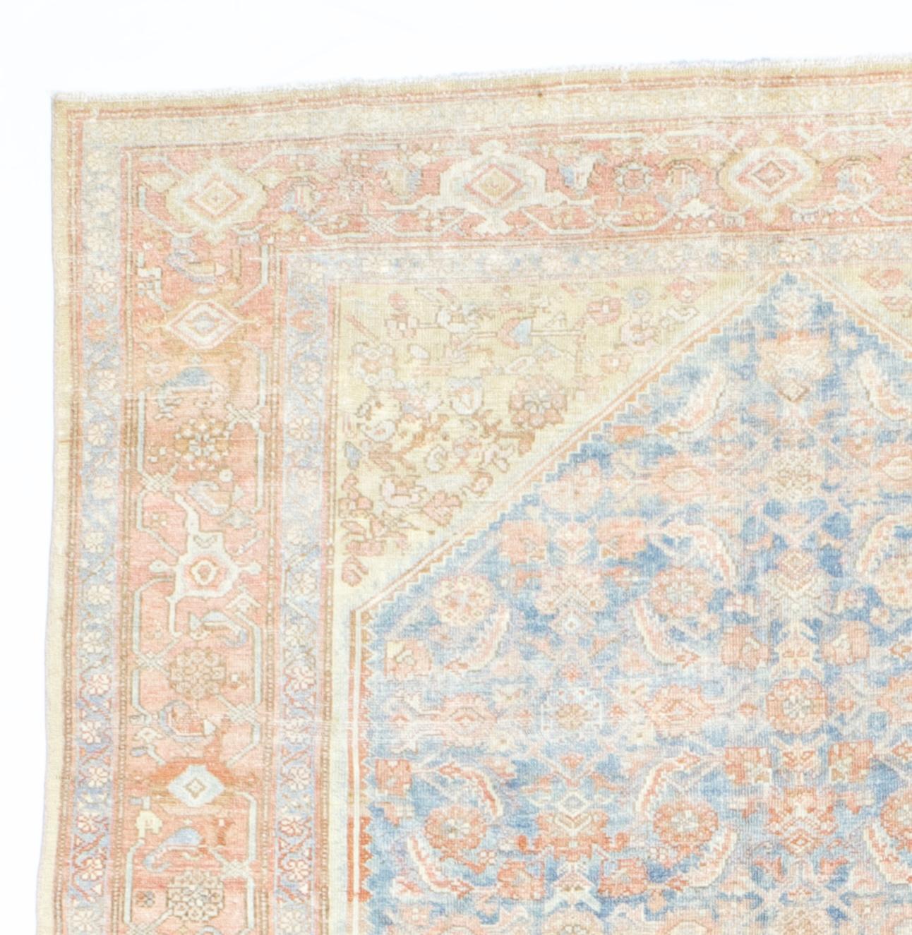 20ième siècle Tapis vintage persan Malayer 6'5
