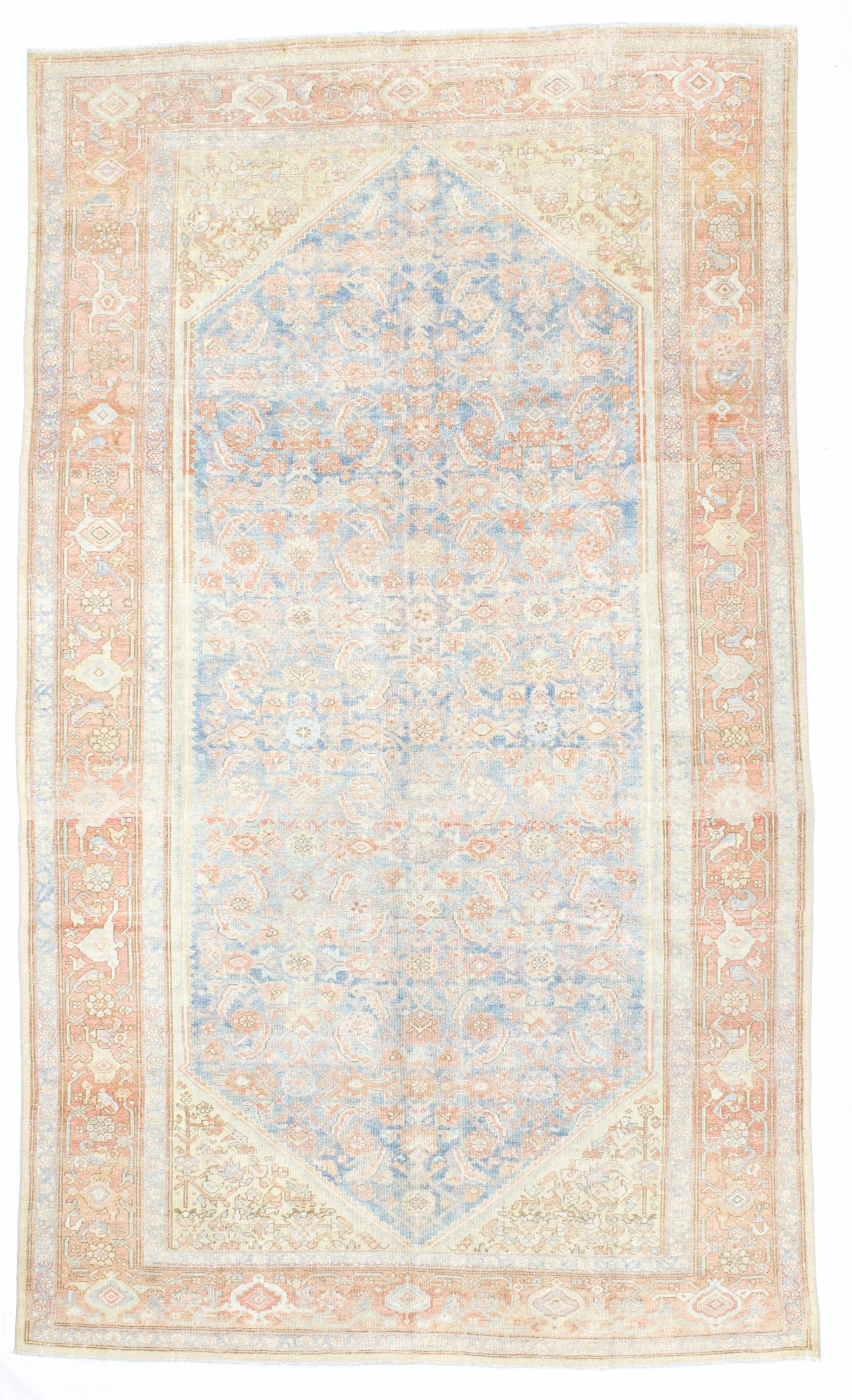 Alfombra Persa Malayer Vintage 6'5" x 10'11
