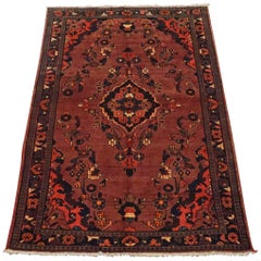 Vintage Persian Malayer Rug, circa 1940