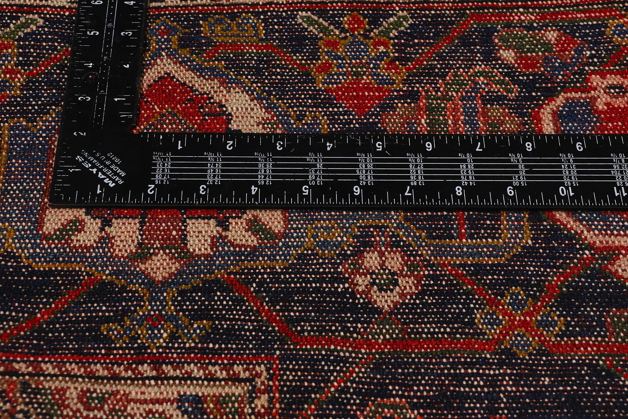 Renaissance Vintage Persian Malayer Rug For Sale