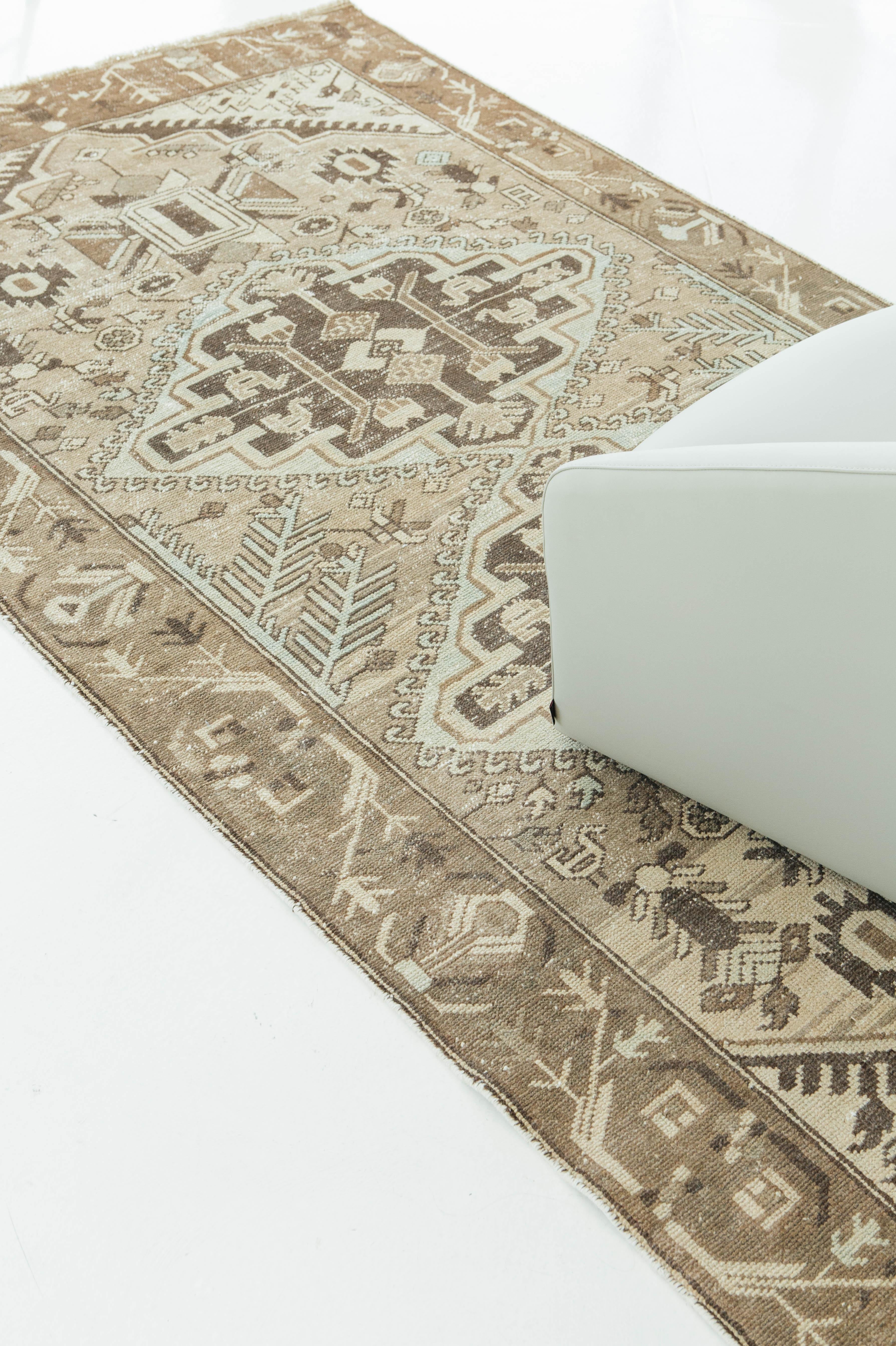 Tapis persan vintage Malayer Bon état - En vente à WEST HOLLYWOOD, CA