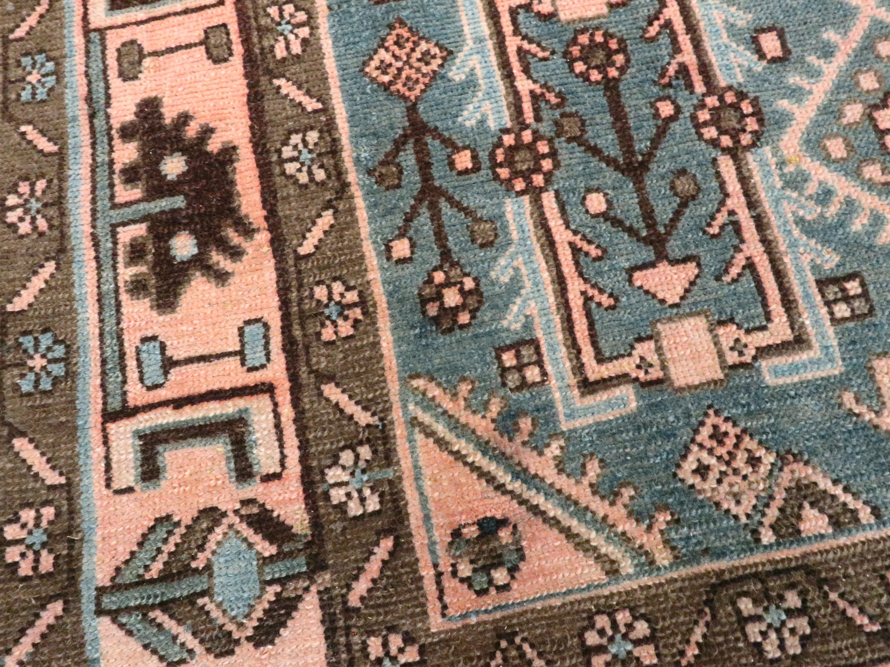 20th Century Vintage Persian Malayer Rug