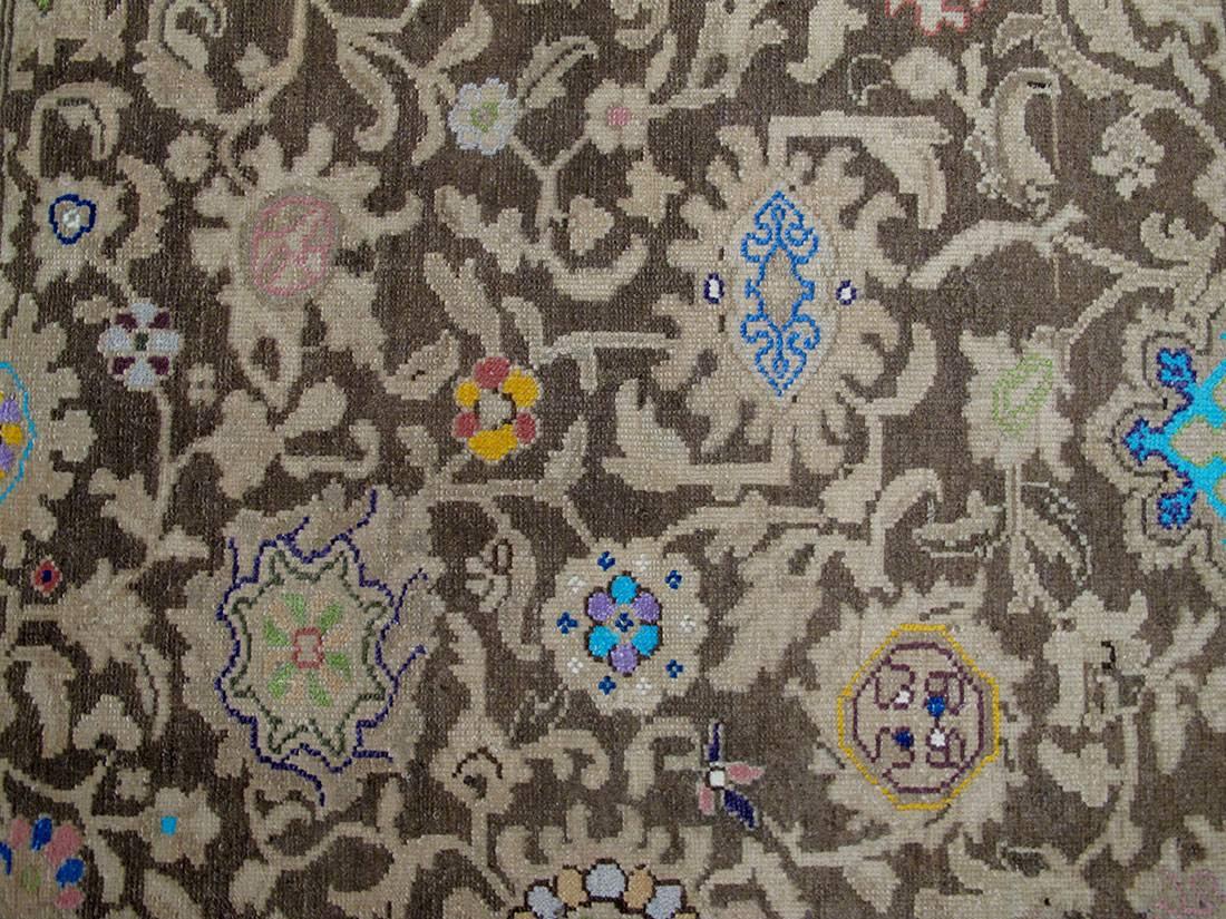 Wool Vintage Persian Malayer Sampler Rug
