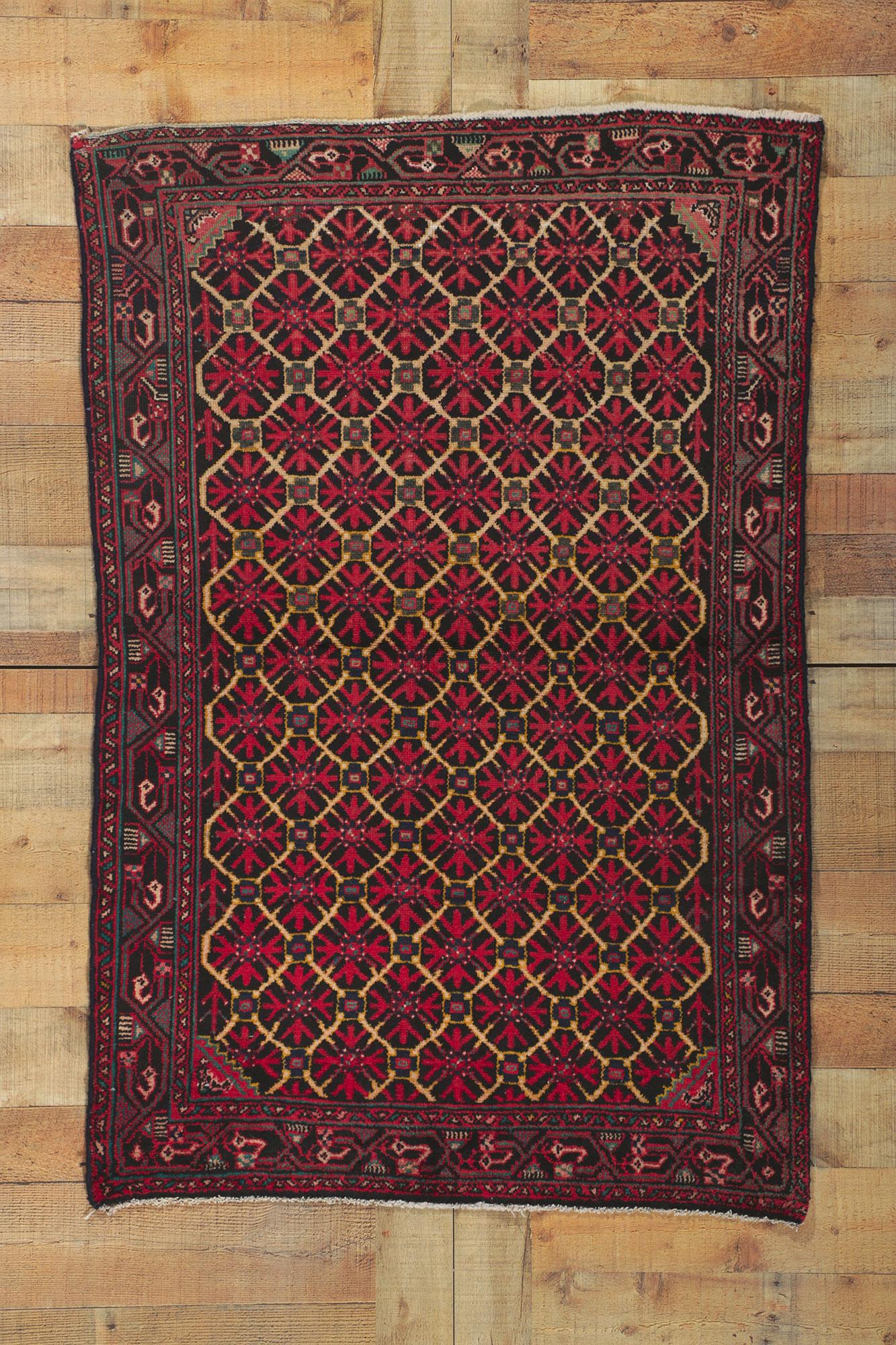 Vintage Persian Malayer Rug For Sale 2