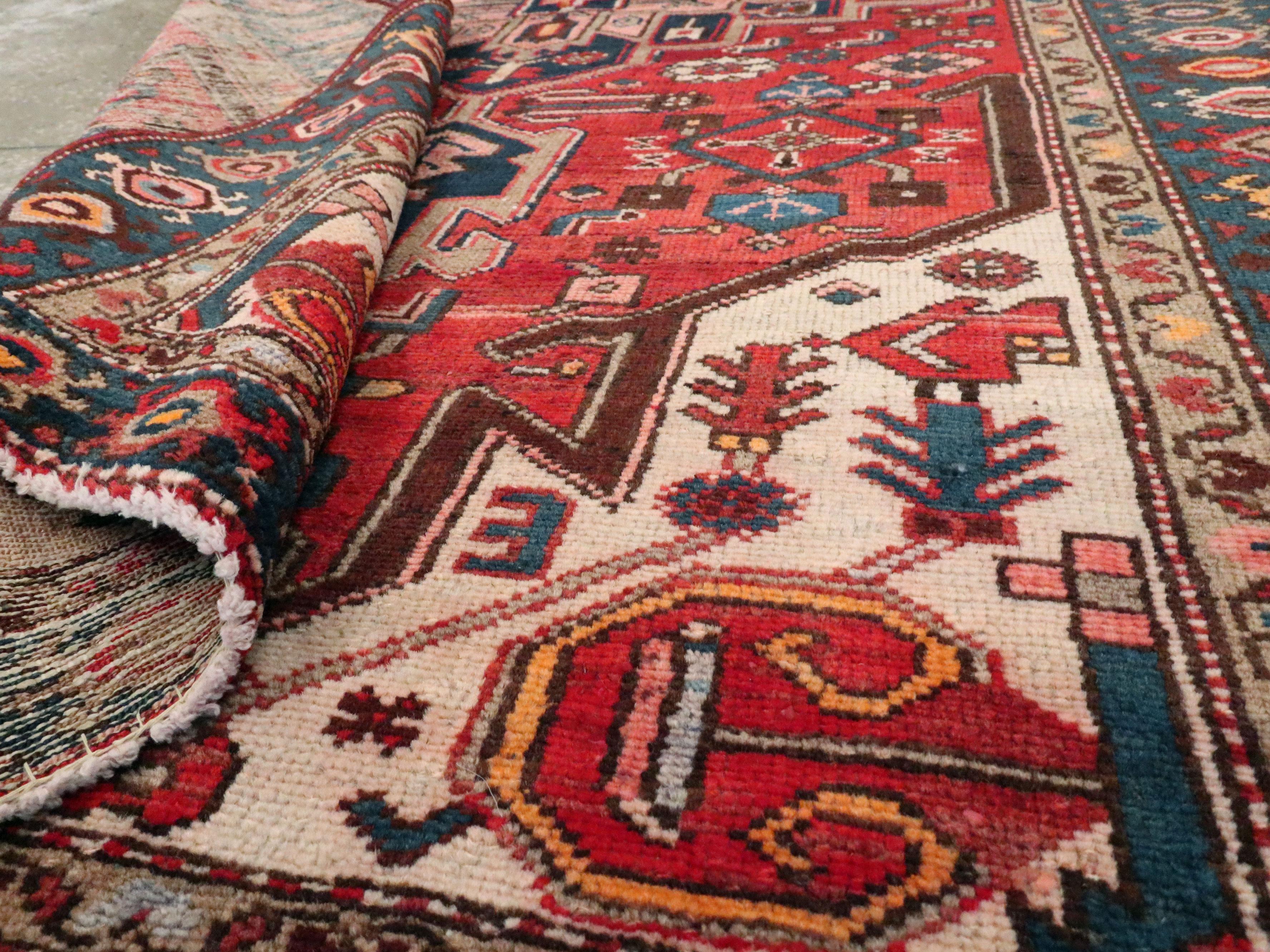 Vintage Persian Malayer Rug For Sale 3